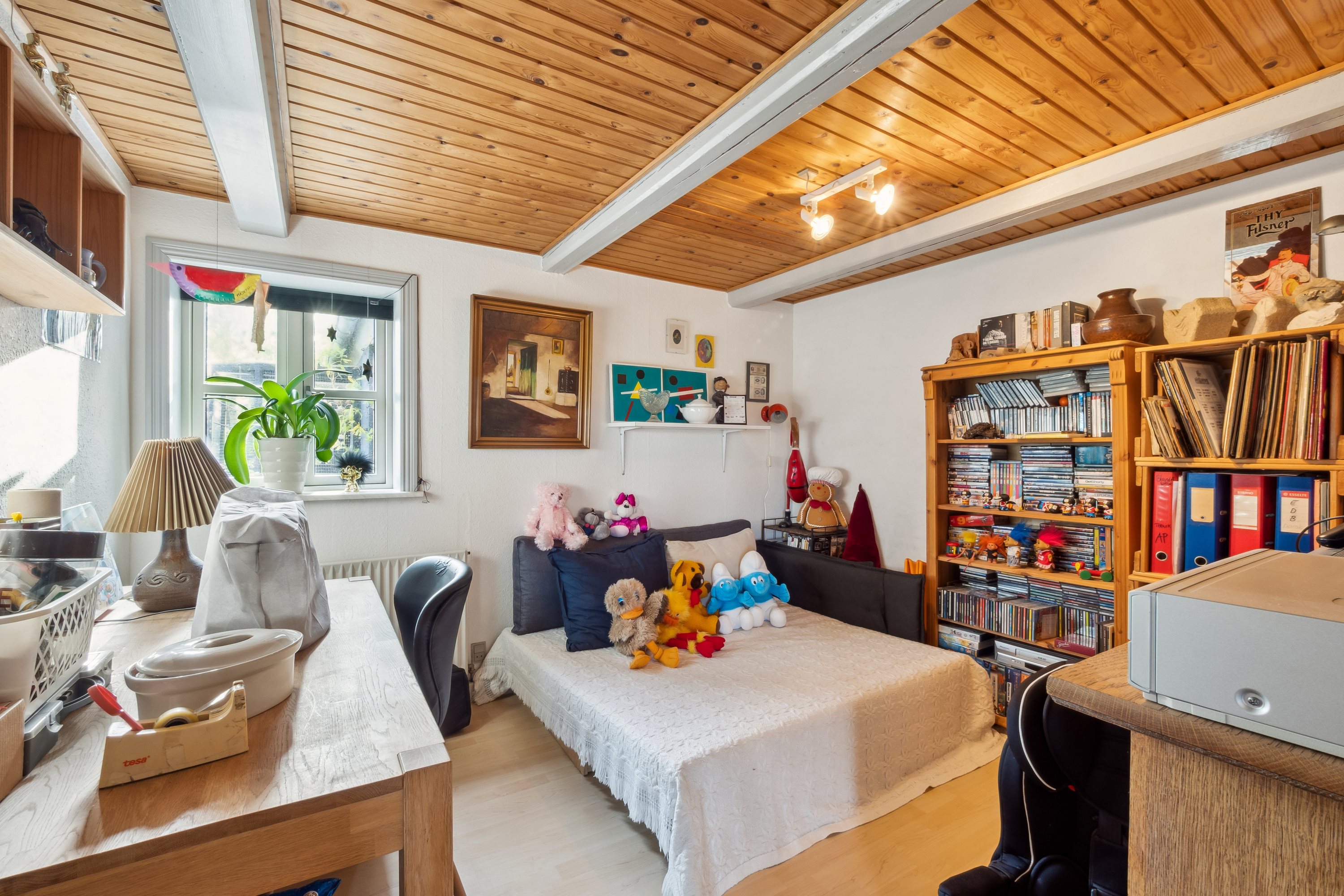 Fremhævet stue billede i fuldskærmstilstand. Billede af Brobækvej 57, Solbjerg, 7950 Erslev