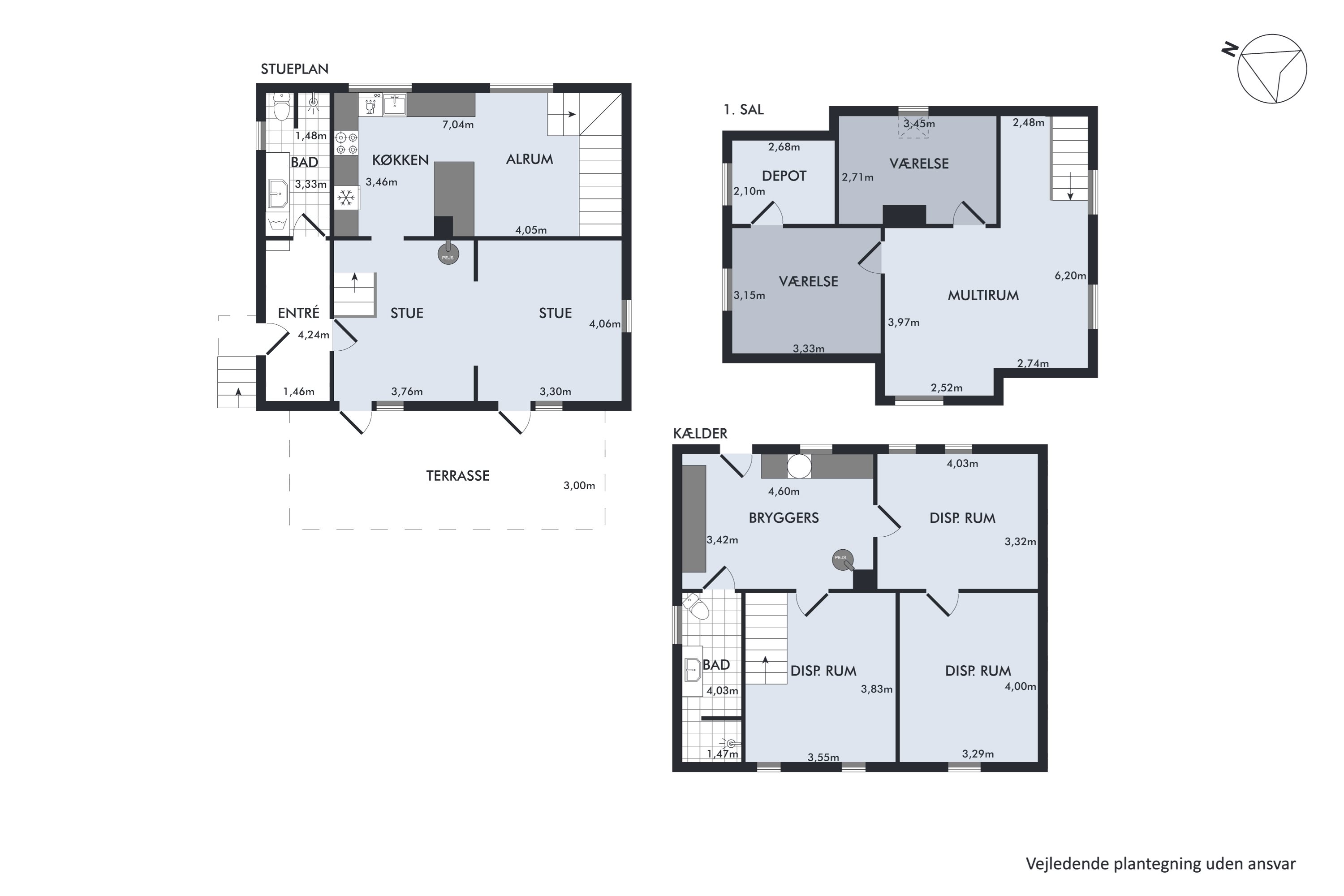 Plantegninger billede af Strandgårdshøj 12, 8400 Ebeltoft