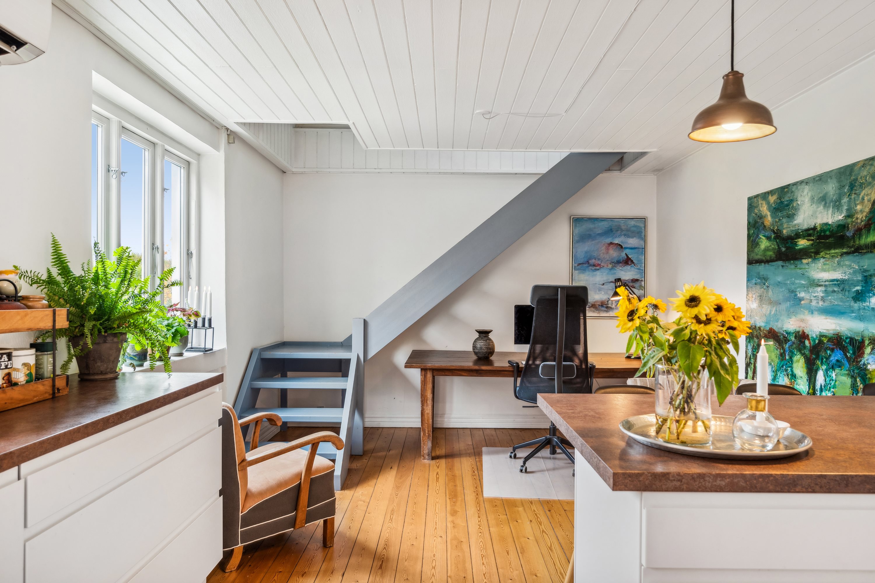 Fremhævet køkken billede i fuldskærmstilstand. Billede af Strandgårdshøj 12, 8400 Ebeltoft