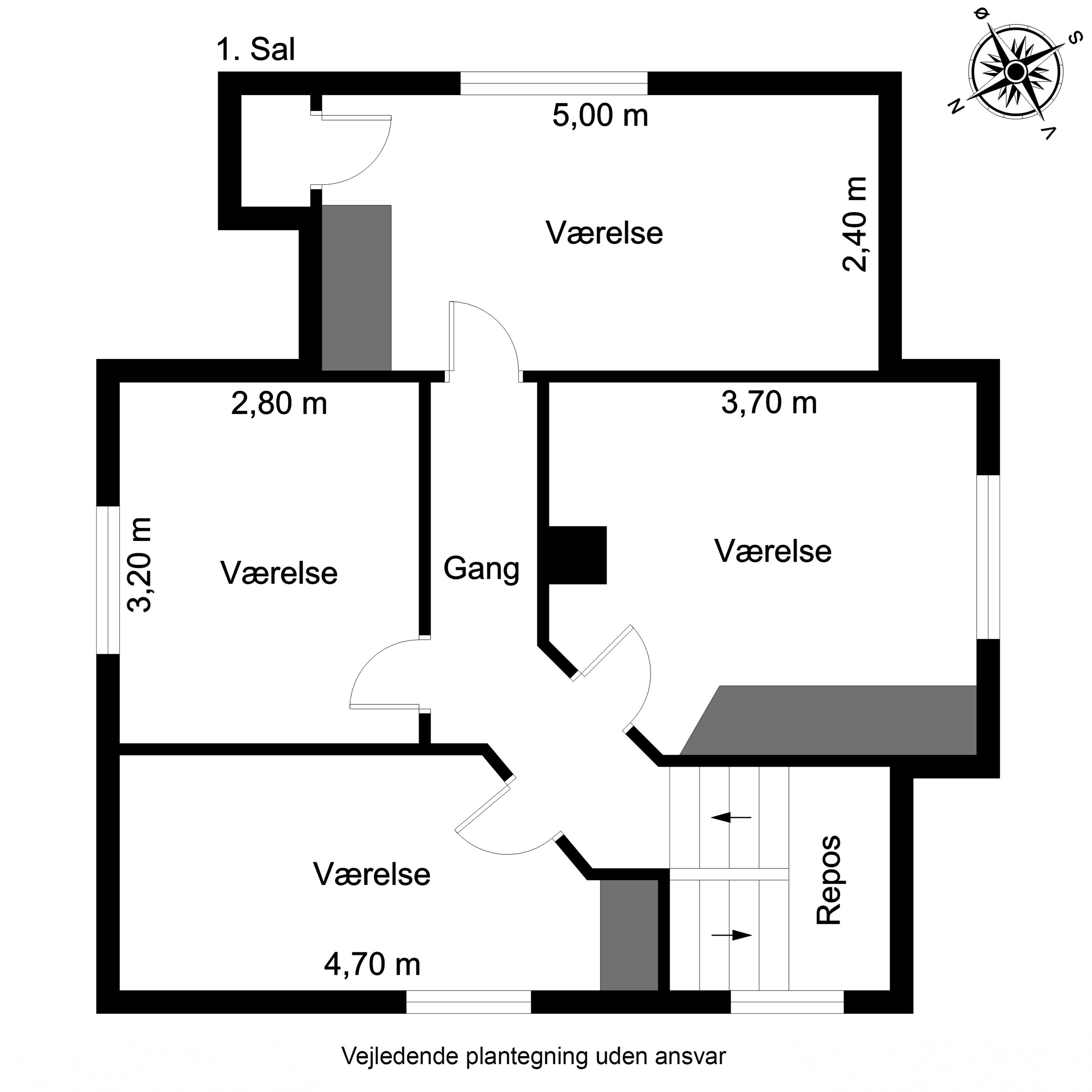 Plantegninger billede af Dræbyvej 22, 5330 Munkebo