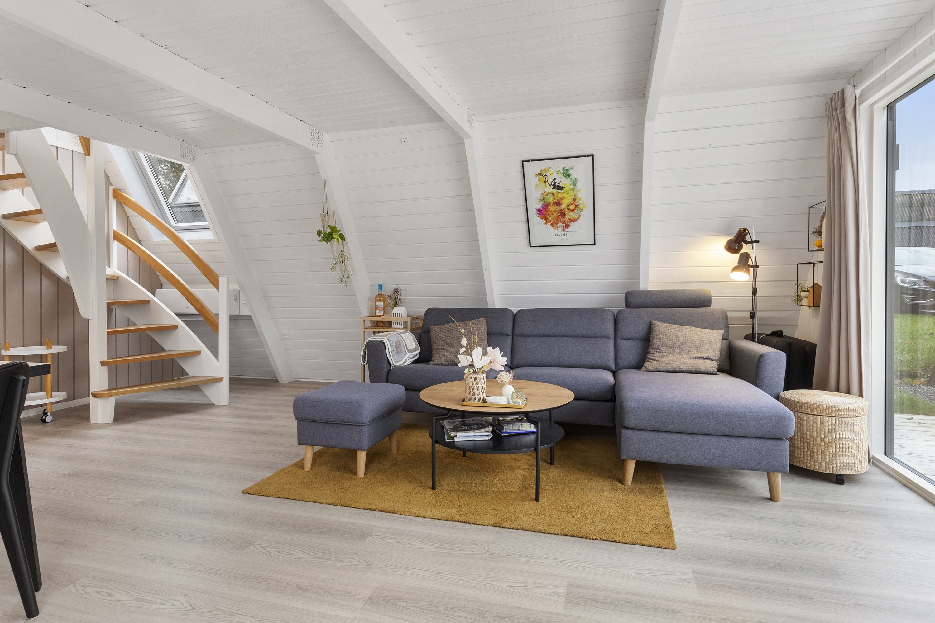 Fremhævet stue billede i fuldskærmstilstand. Billede af Golfsvinget 222, Gatten, 9640 Farsø