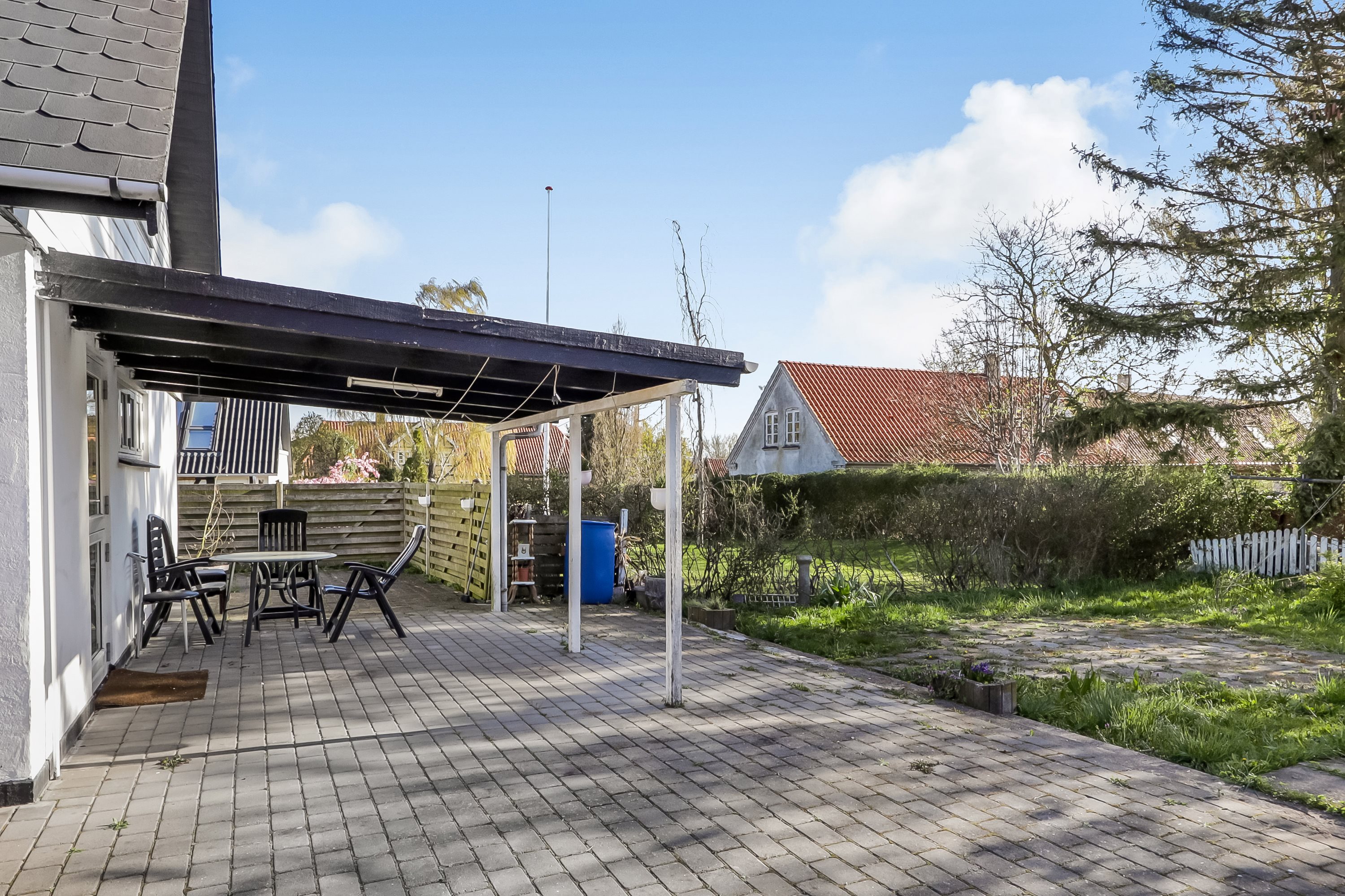 Fremhævet terrasse billede i fuldskærmstilstand. Billede af Dræbyvej 22, 5330 Munkebo