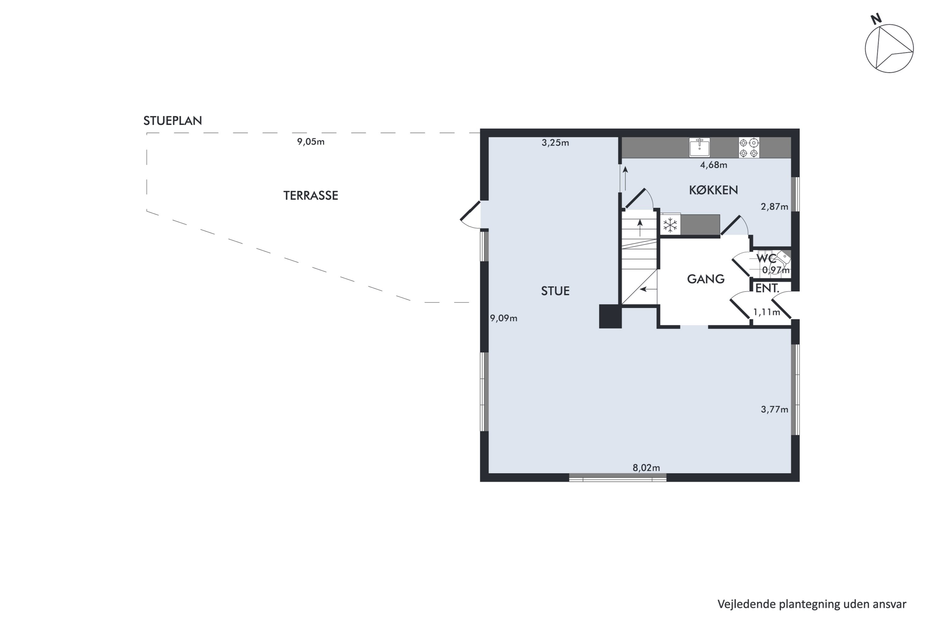 Plantegninger billede af Søndergade 56, 9493 Saltum