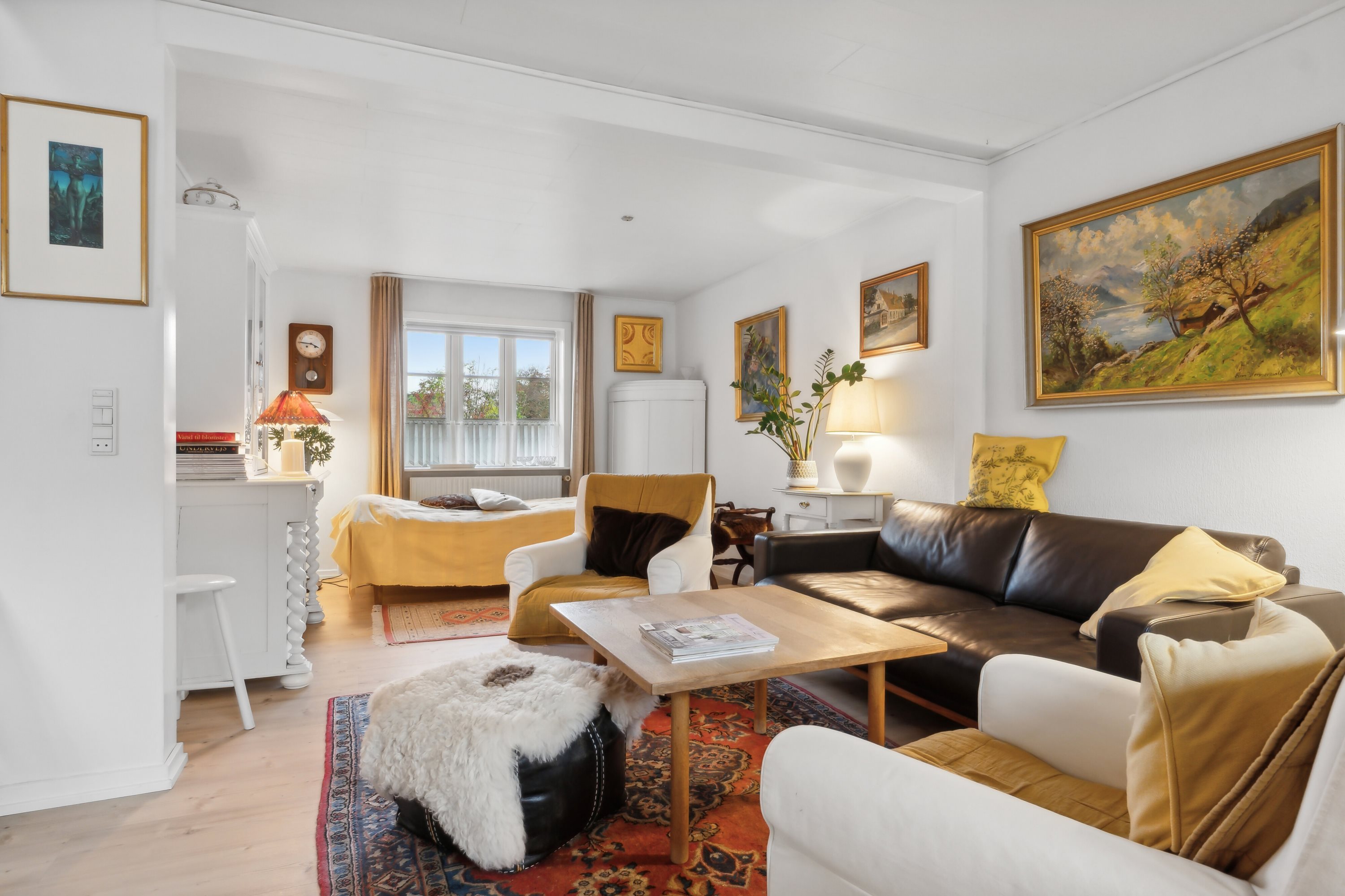 Fremhævet stue billede i fuldskærmstilstand. Billede af Bag Kirken 1D, 4573 Højby