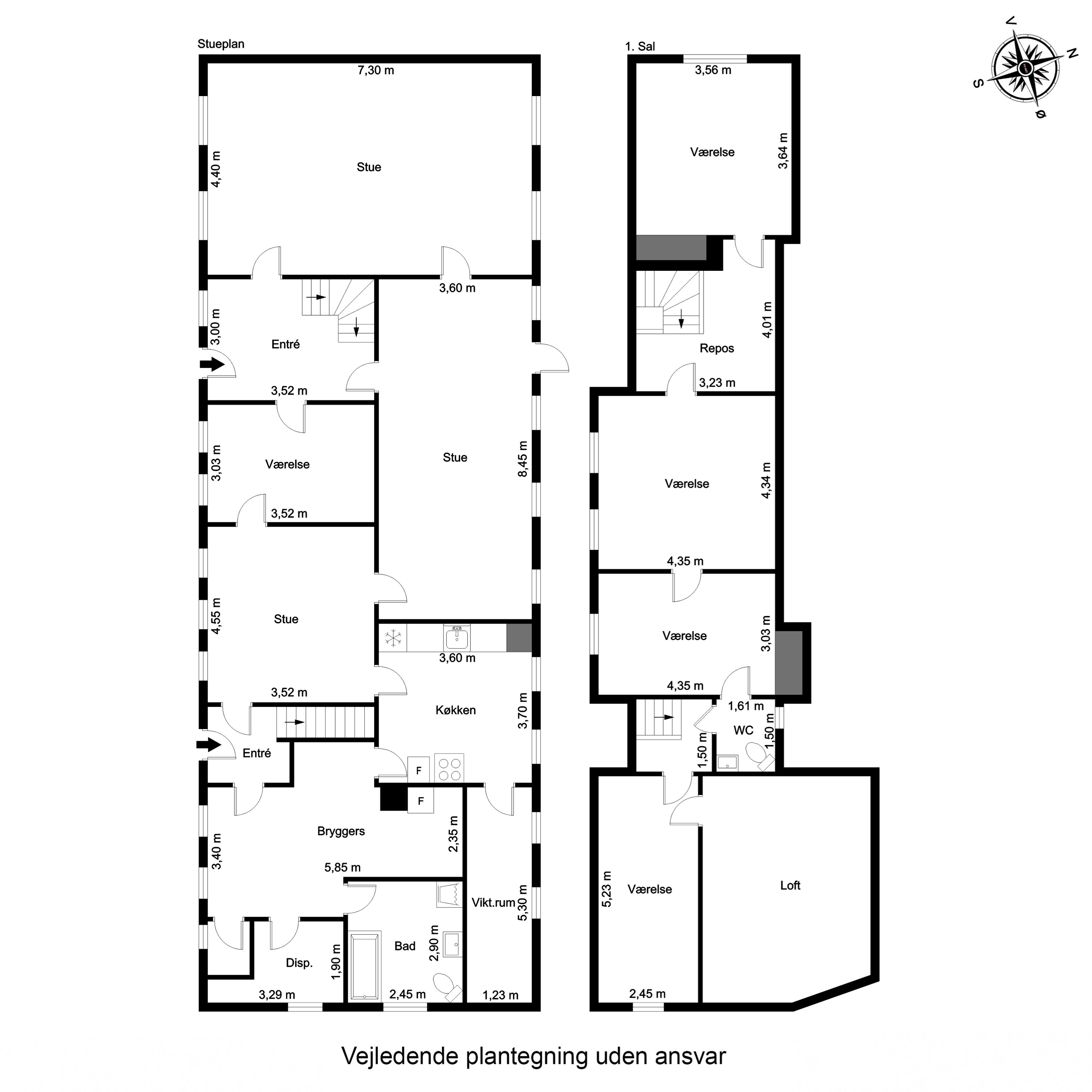 Plantegninger billede af Lerbjergvej 61, Vejlby Mark, 5500 Middelfart