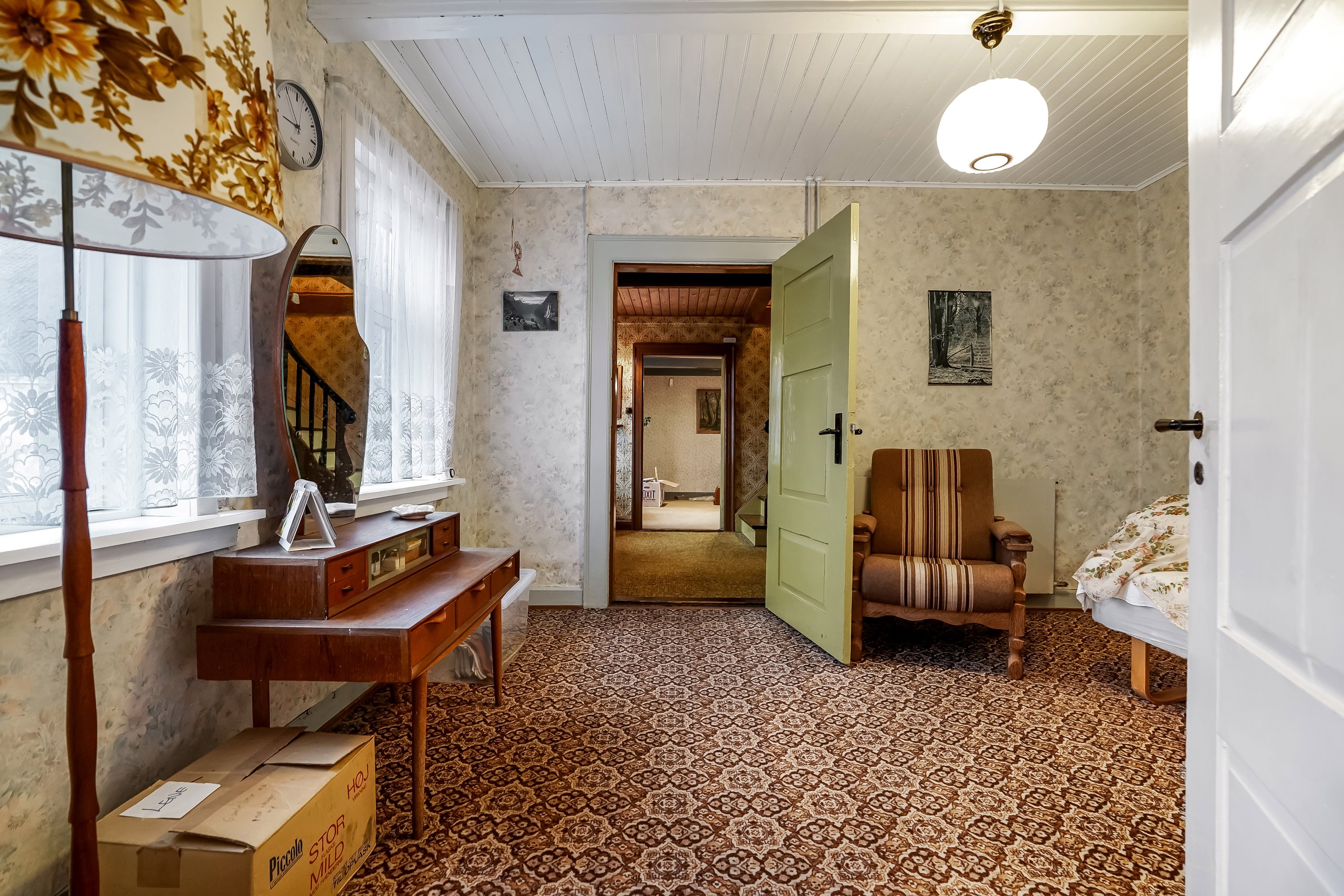 Fremhævet stue billede i fuldskærmstilstand. Billede af Lerbjergvej 61, Vejlby Mark, 5500 Middelfart