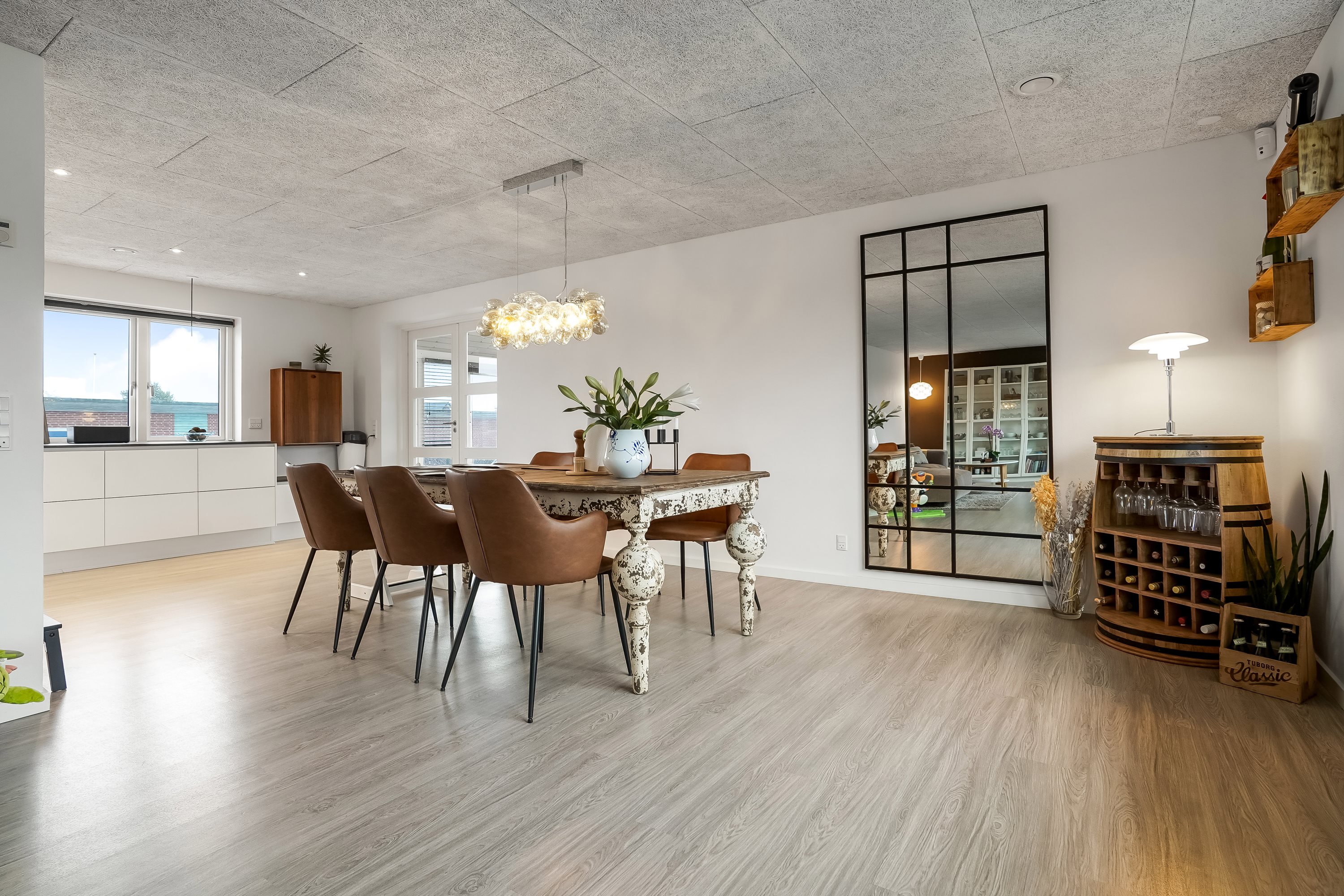 Fremhævet køkken billede i fuldskærmstilstand. Billede af Sønderbrogade 17, 7160 Tørring