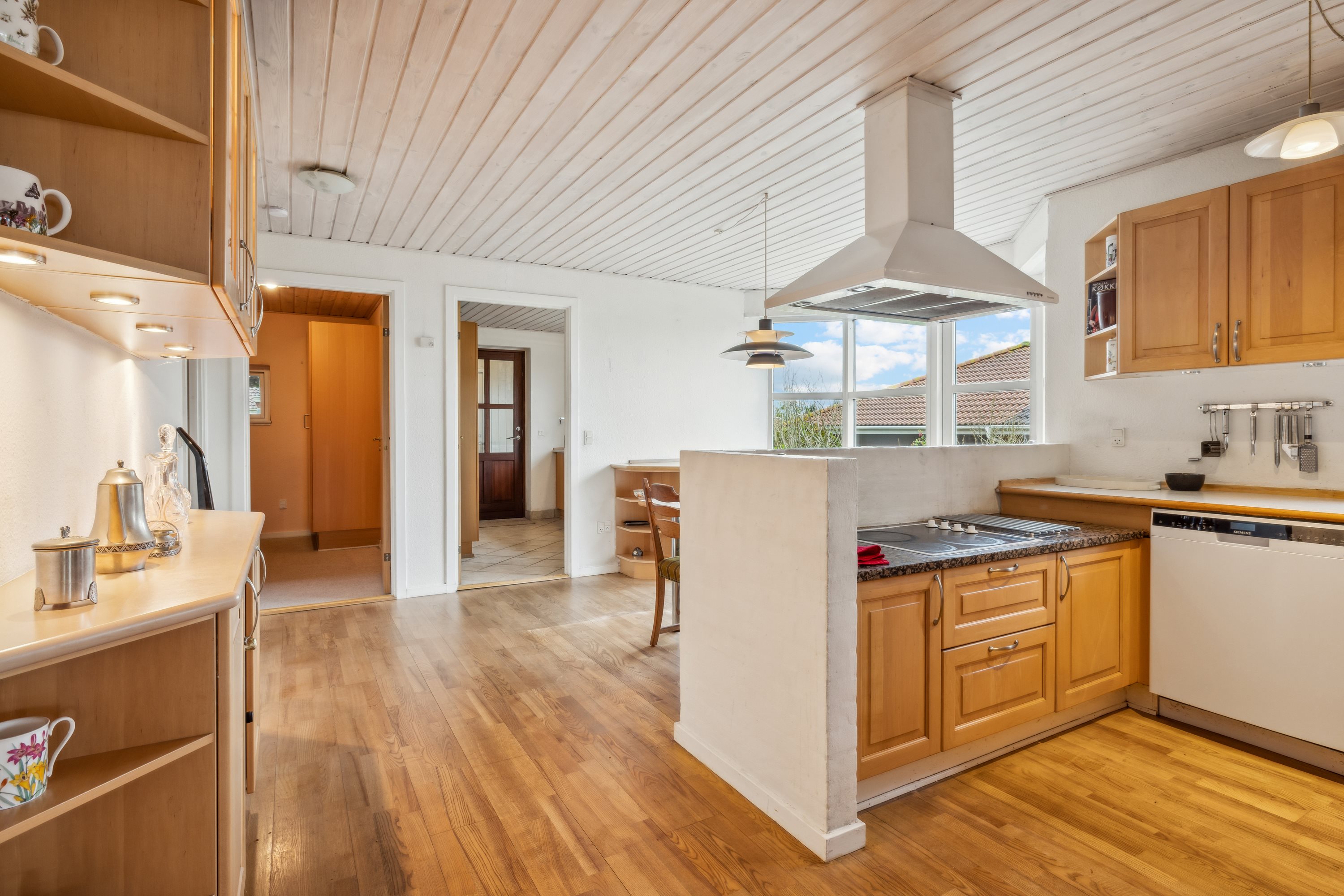 Fremhævet køkken billede i fuldskærmstilstand. Billede af Nordentoften 97, 8832 Skals