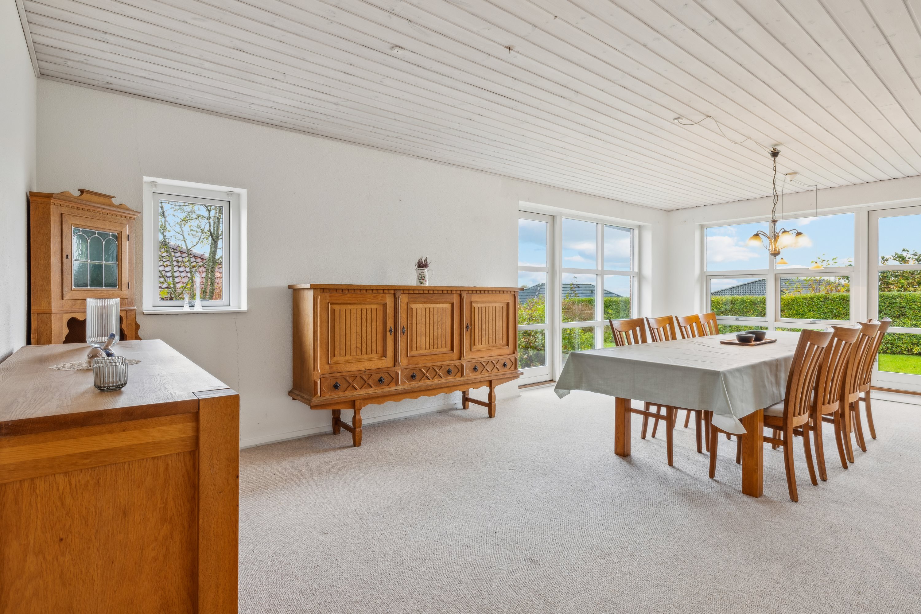 Fremhævet stue billede i fuldskærmstilstand. Billede af Nordentoften 97, 8832 Skals