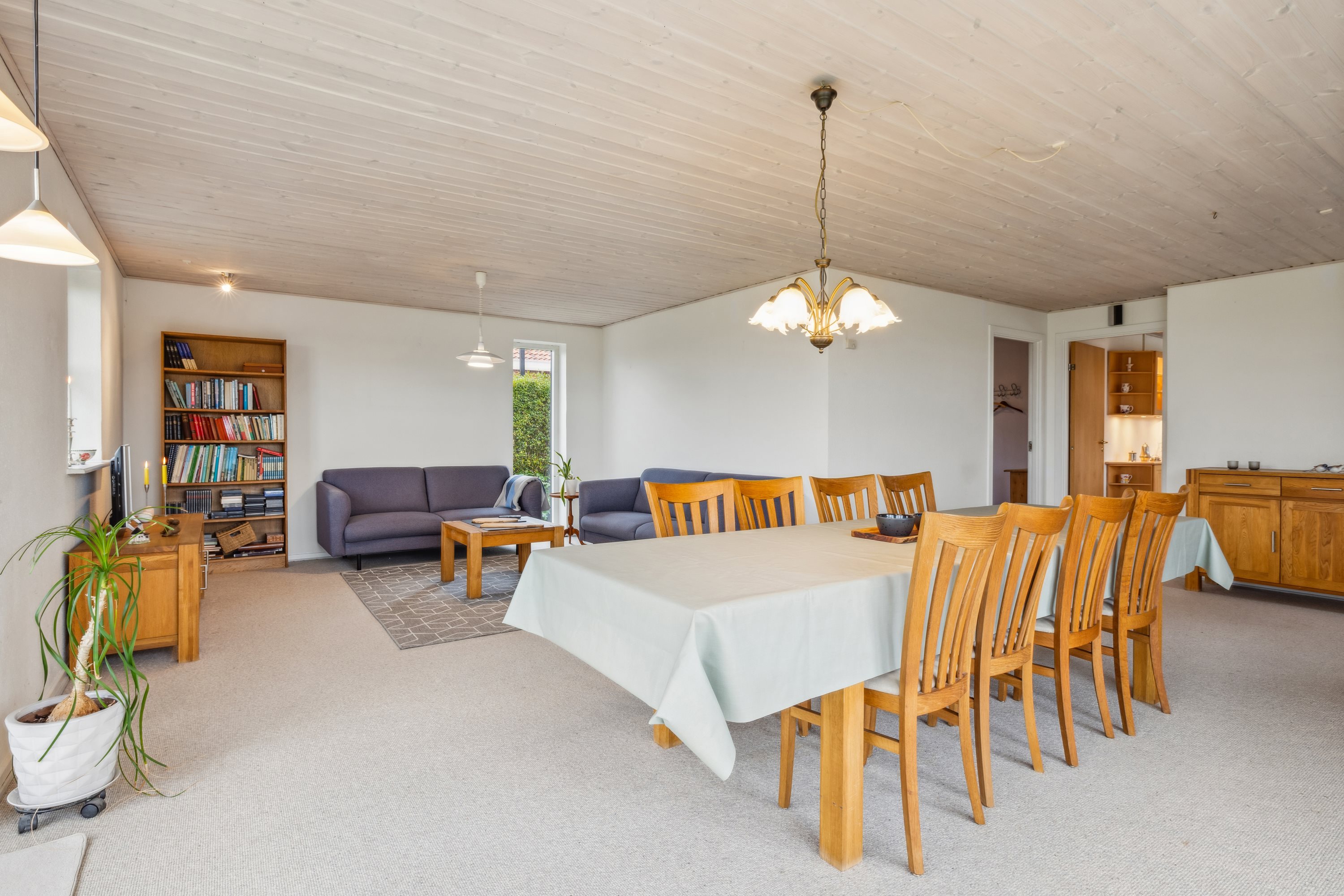 Fremhævet stue billede i fuldskærmstilstand. Billede af Nordentoften 97, 8832 Skals