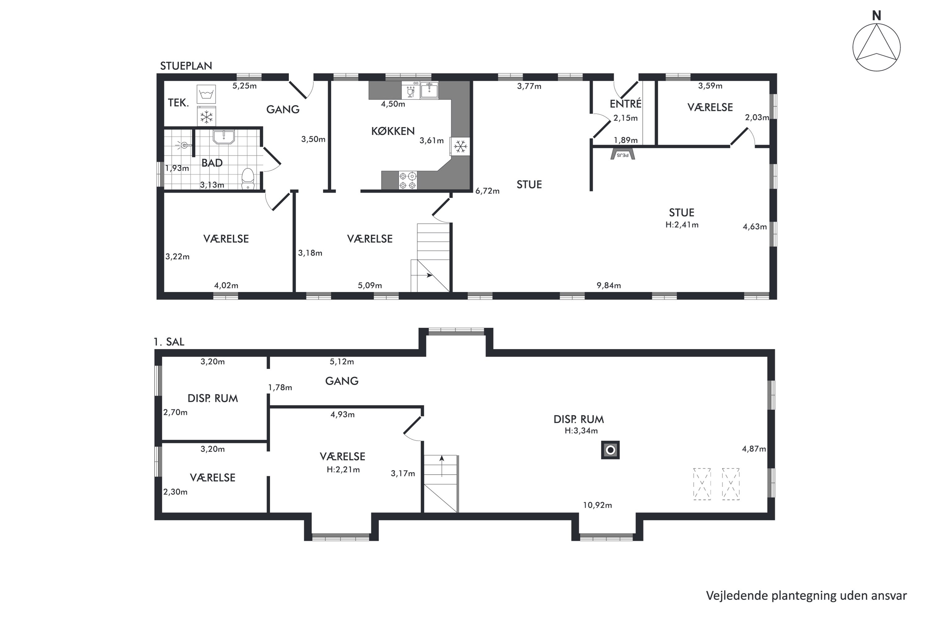 Plantegninger billede af Nedergårdsvej 8, Foulum, 8830 Tjele