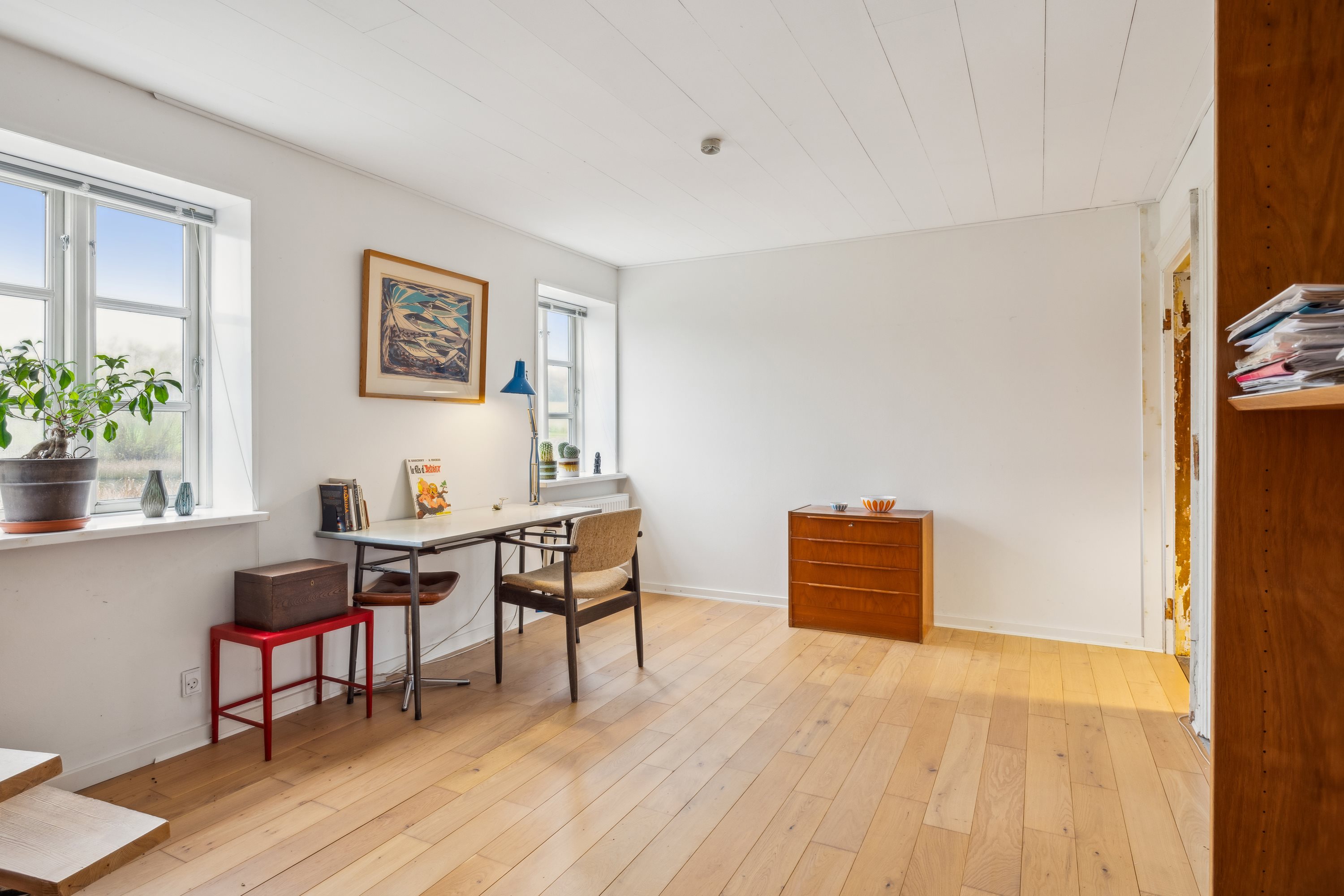 Fremhævet stue billede i fuldskærmstilstand. Billede af Nedergårdsvej 8, Foulum, 8830 Tjele