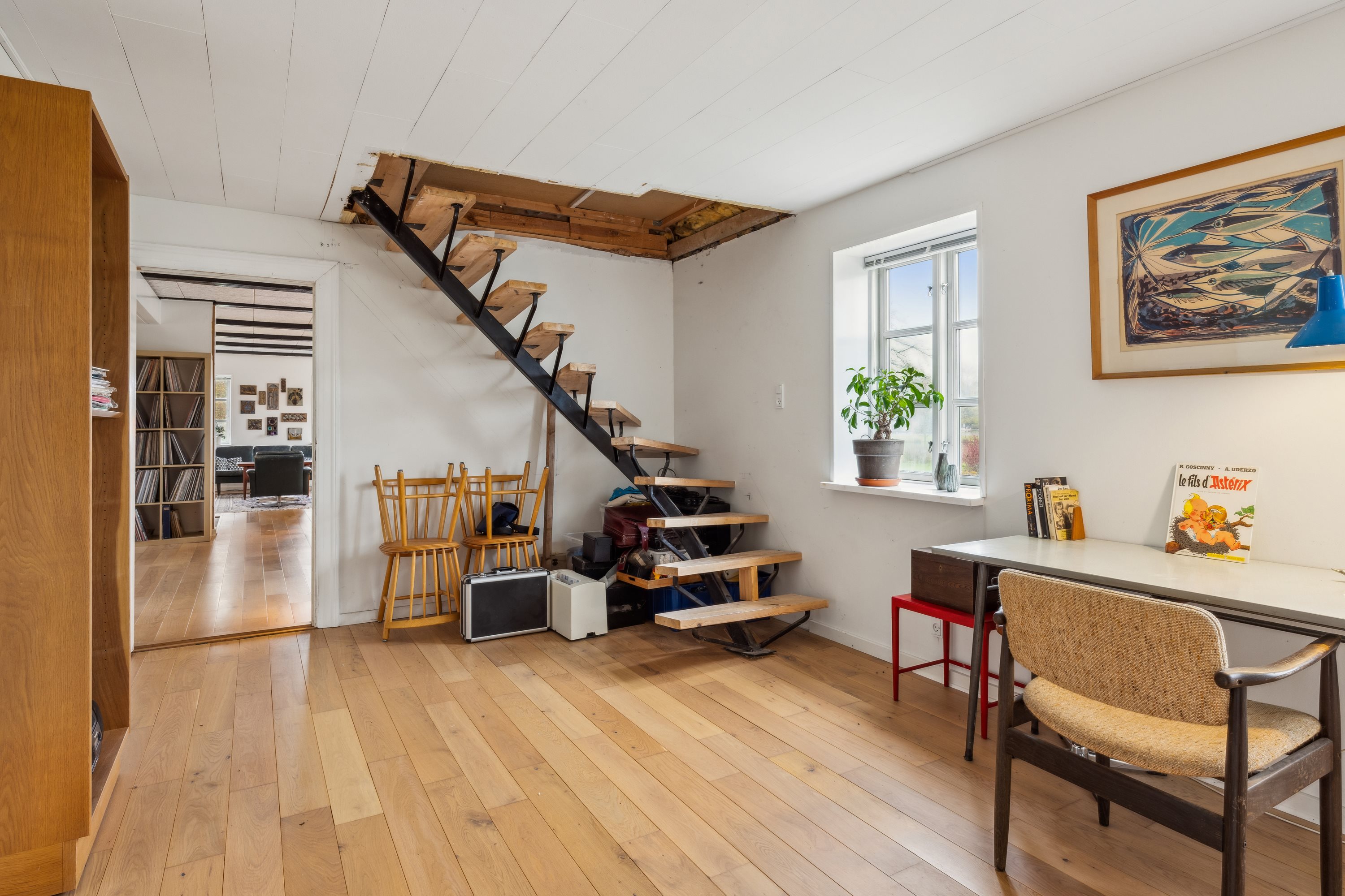 Fremhævet stue billede i fuldskærmstilstand. Billede af Nedergårdsvej 8, Foulum, 8830 Tjele