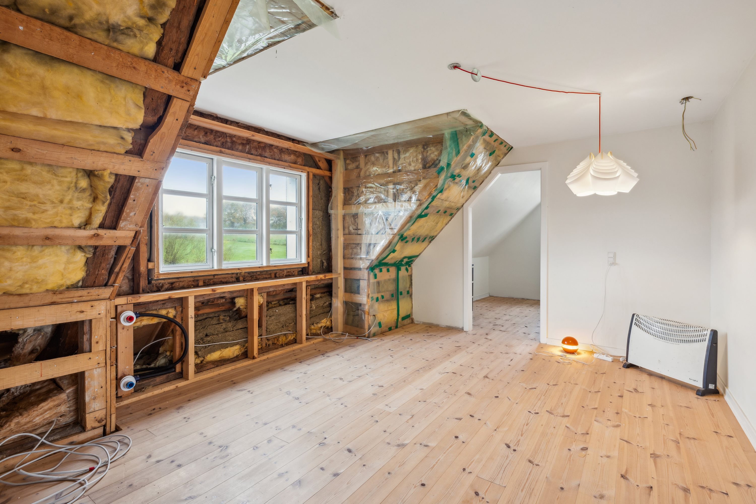 Fremhævet stue billede i fuldskærmstilstand. Billede af Nedergårdsvej 8, Foulum, 8830 Tjele