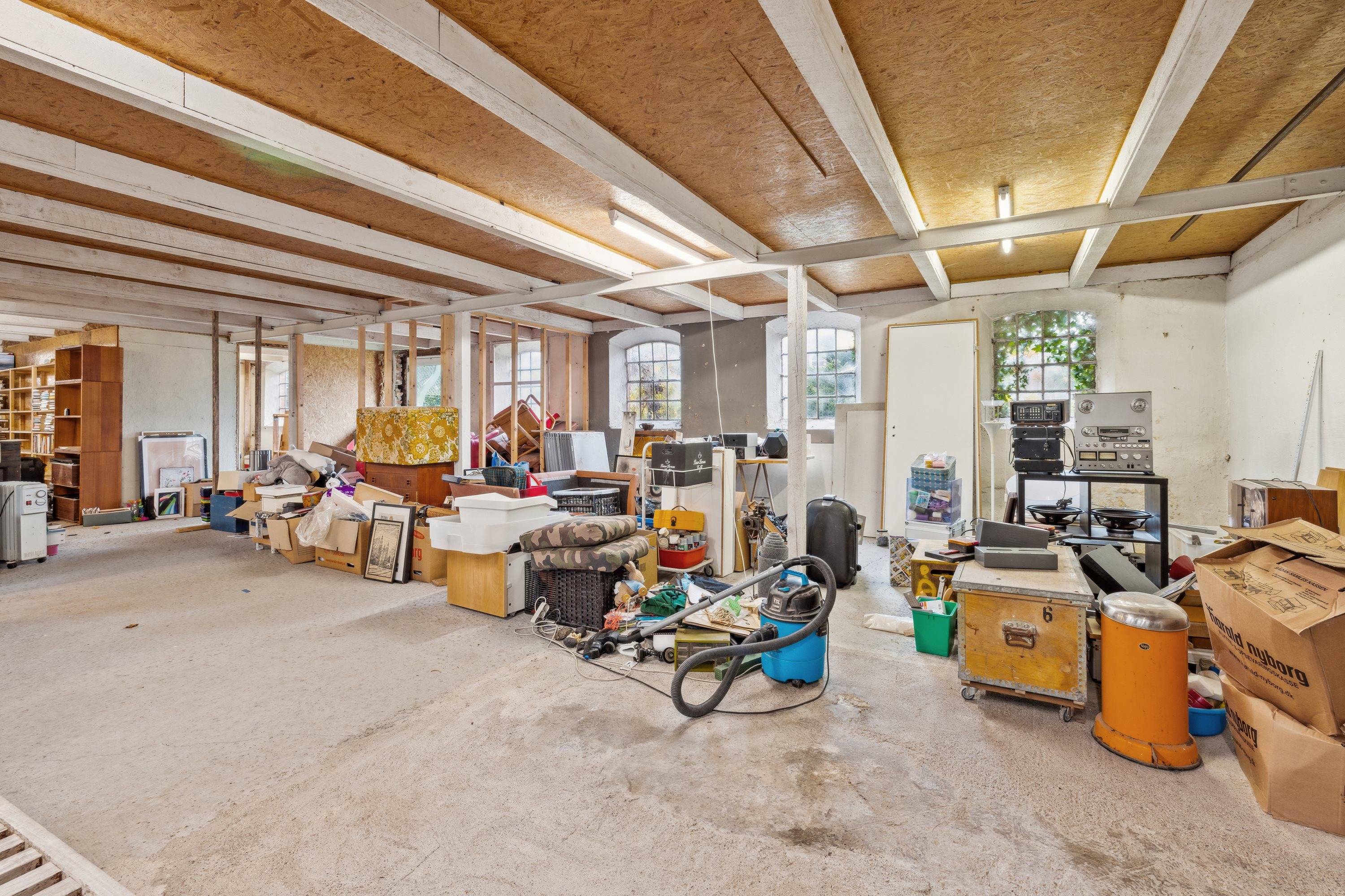 Fremhævet garage billede i fuldskærmstilstand. Billede af Nedergårdsvej 8, Foulum, 8830 Tjele