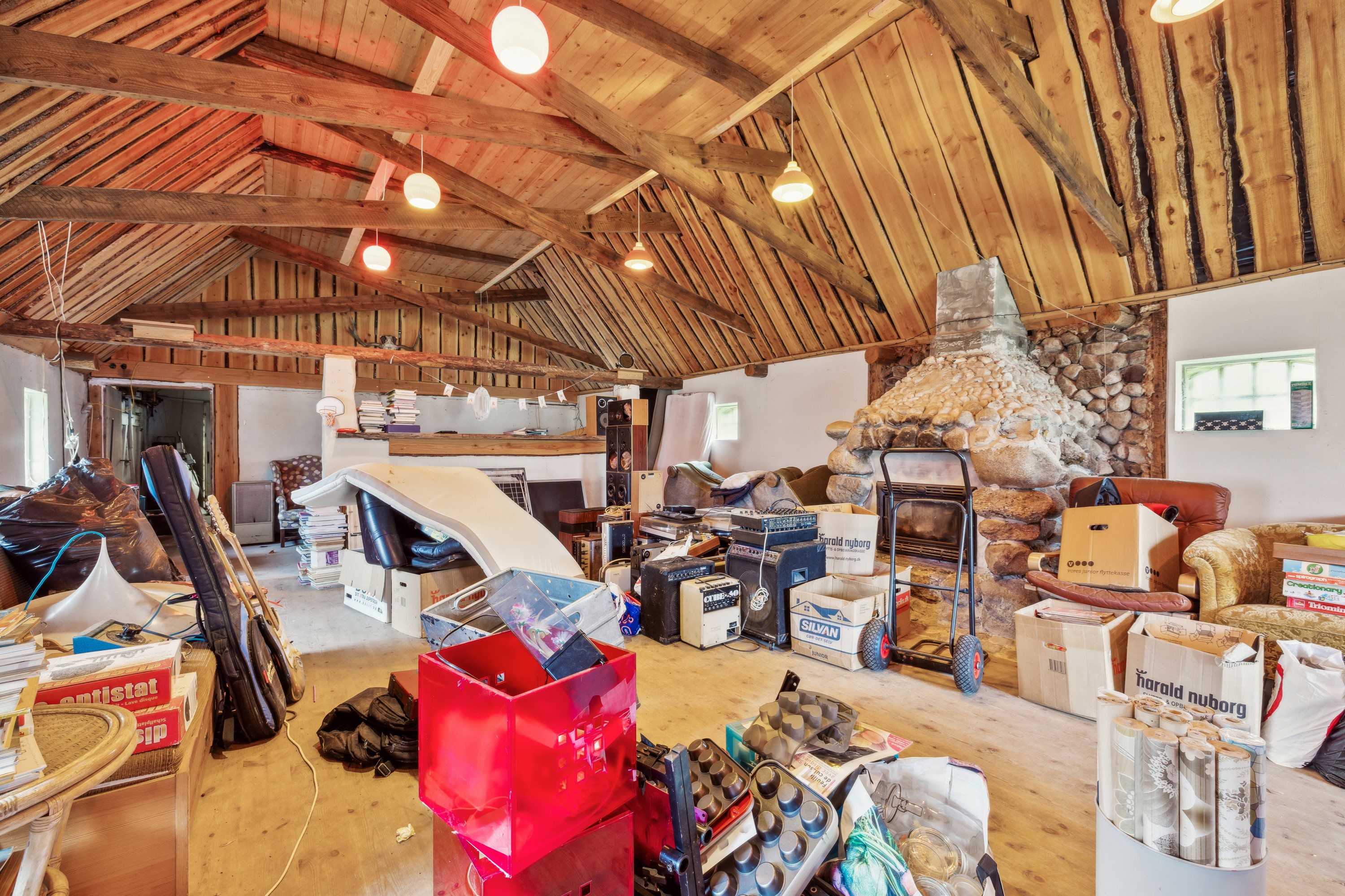 Fremhævet garage billede i fuldskærmstilstand. Billede af Nedergårdsvej 8, Foulum, 8830 Tjele