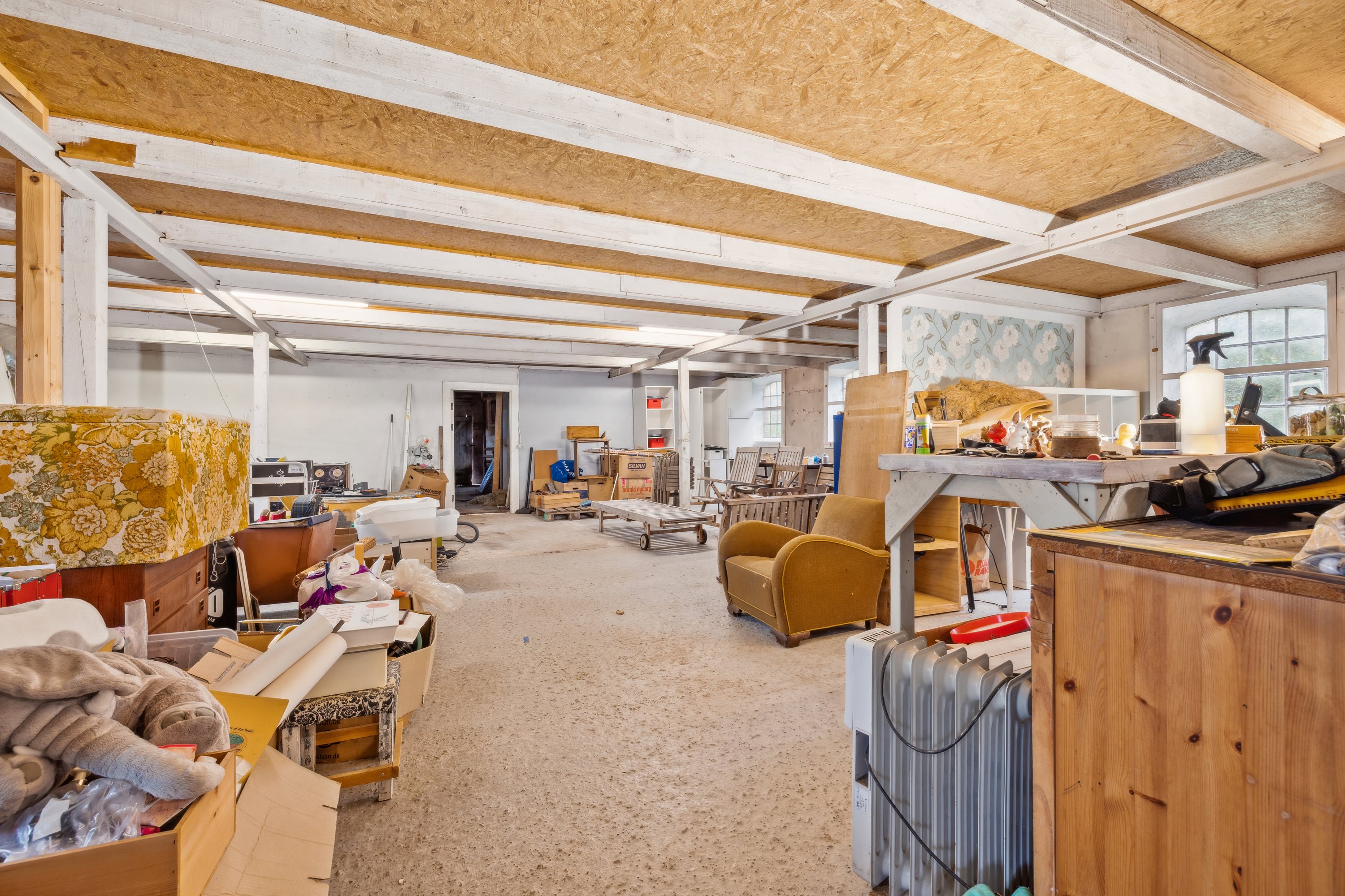 Fremhævet stue billede i fuldskærmstilstand. Billede af Nedergårdsvej 8, Foulum, 8830 Tjele