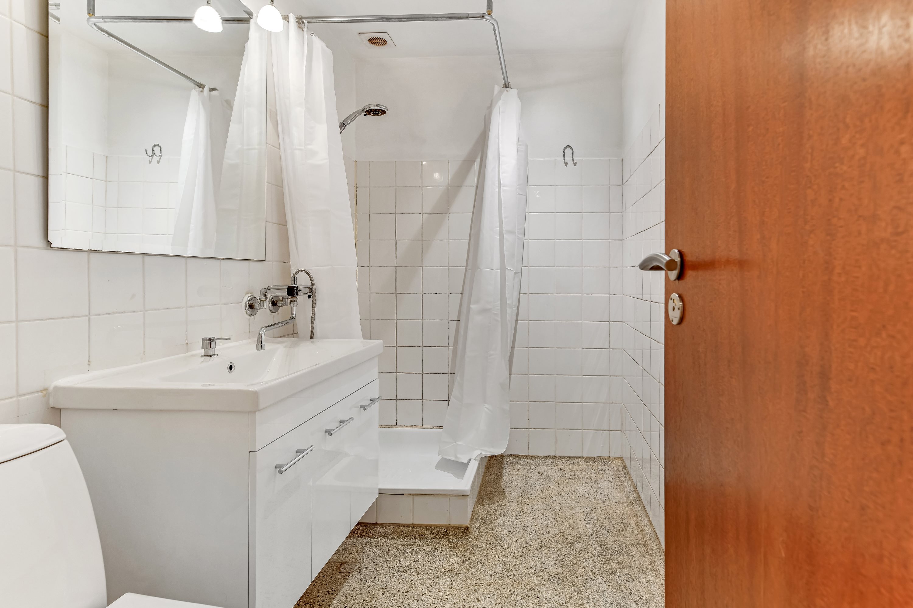 Fremhævet badeværelse billede i fuldskærmstilstand. Billede af Granly Alle 5A, st.. th., 6710 Esbjerg V