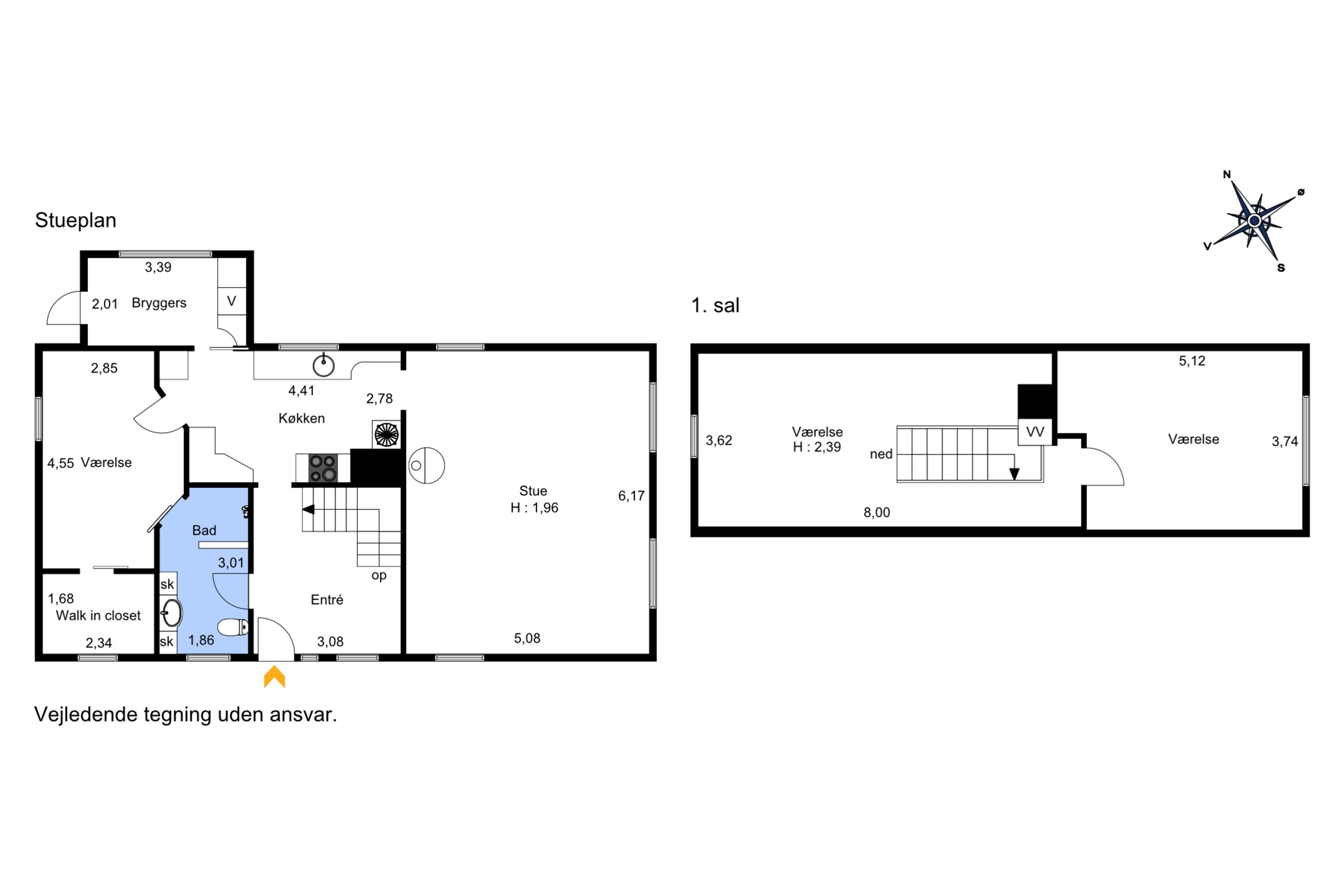 Plantegninger billede af Kværredevej 15, Terslev, 4690 Haslev