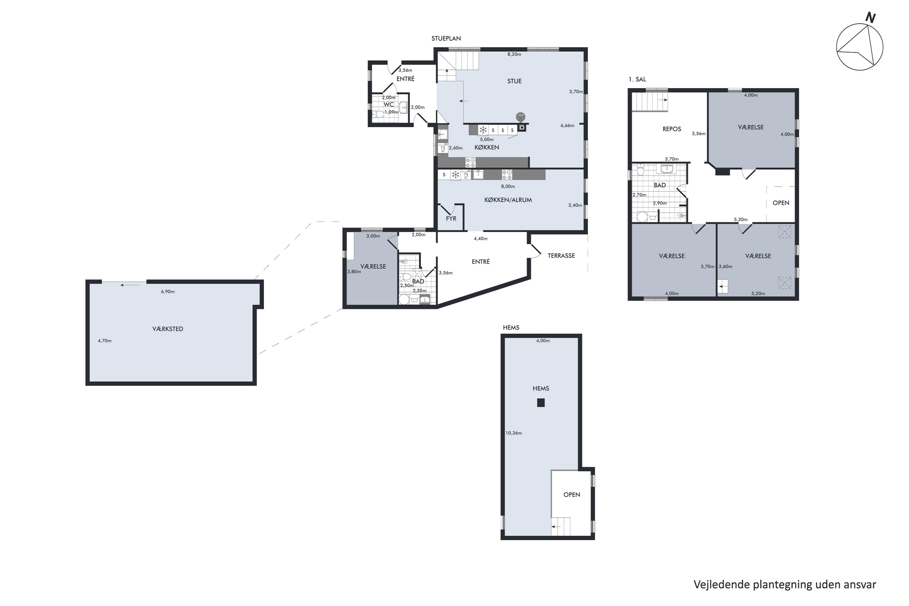 Plantegninger billede af Munkegårdsvej 27, 3490 Kvistgård