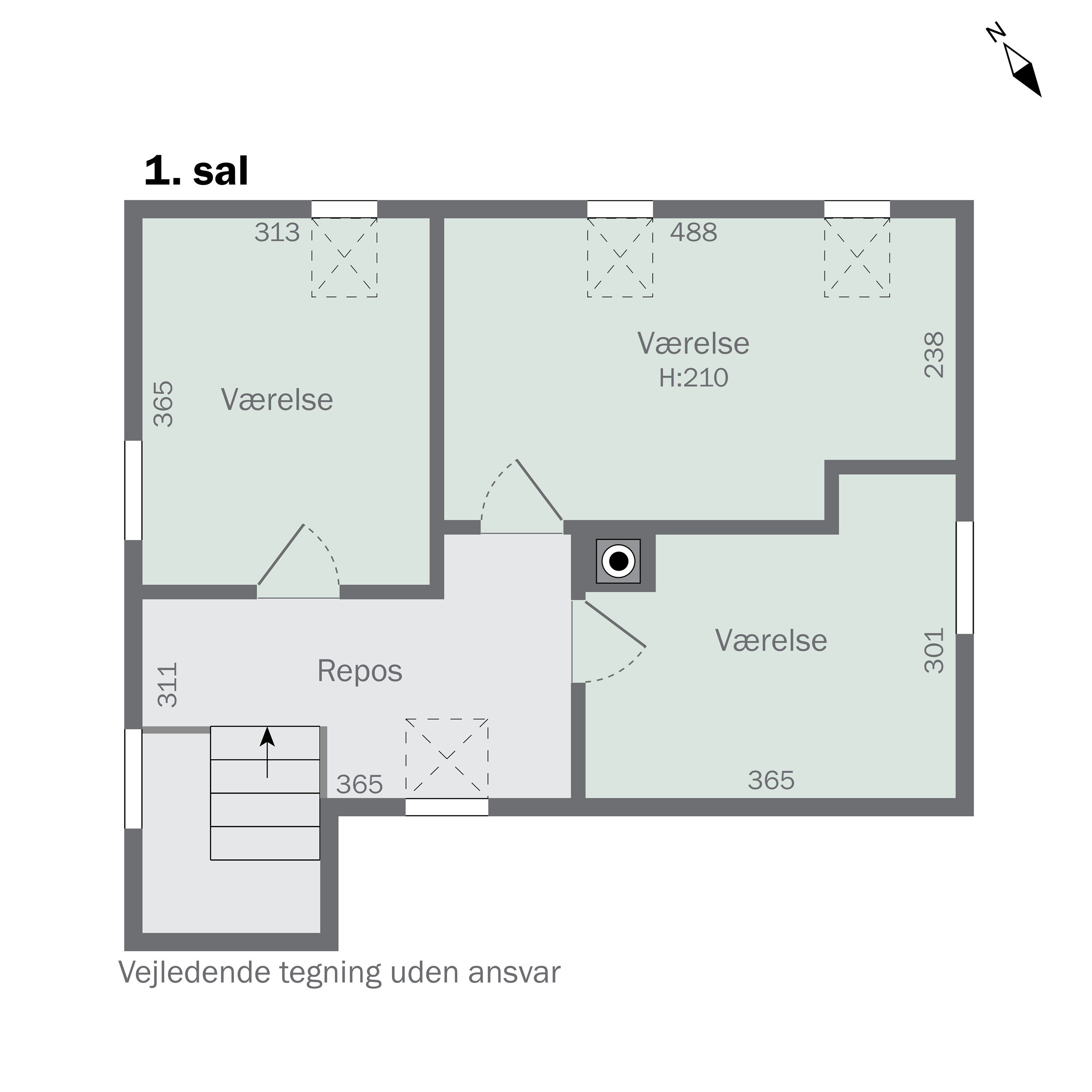 Plantegninger billede af Holbækvej 324, Knabstrup, 4440 Mørkøv