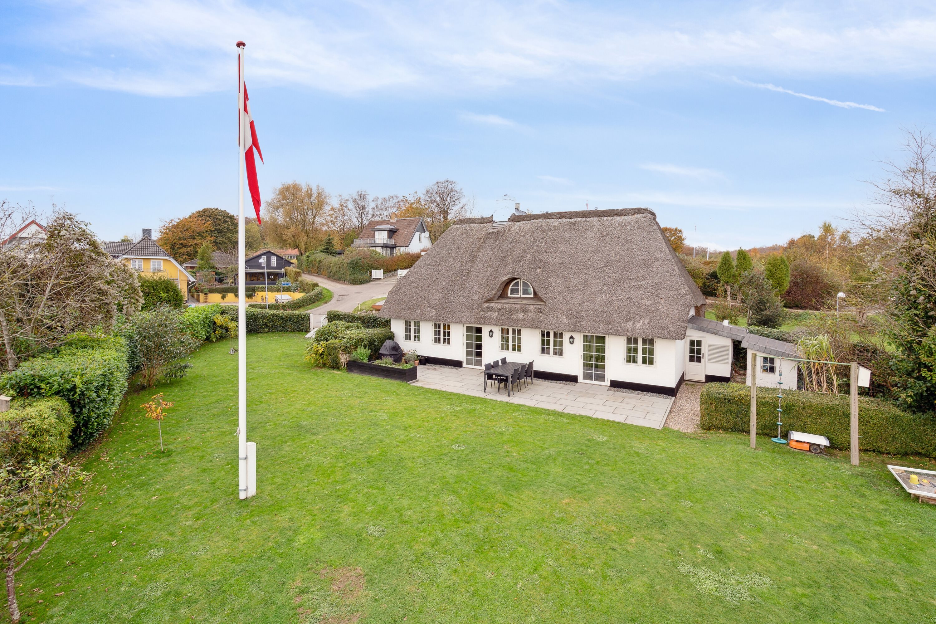 Fremhævet set fra haven billede i fuldskærmstilstand. Billede af Sønderhavvej 36, Sønderhav, 6340 Kruså