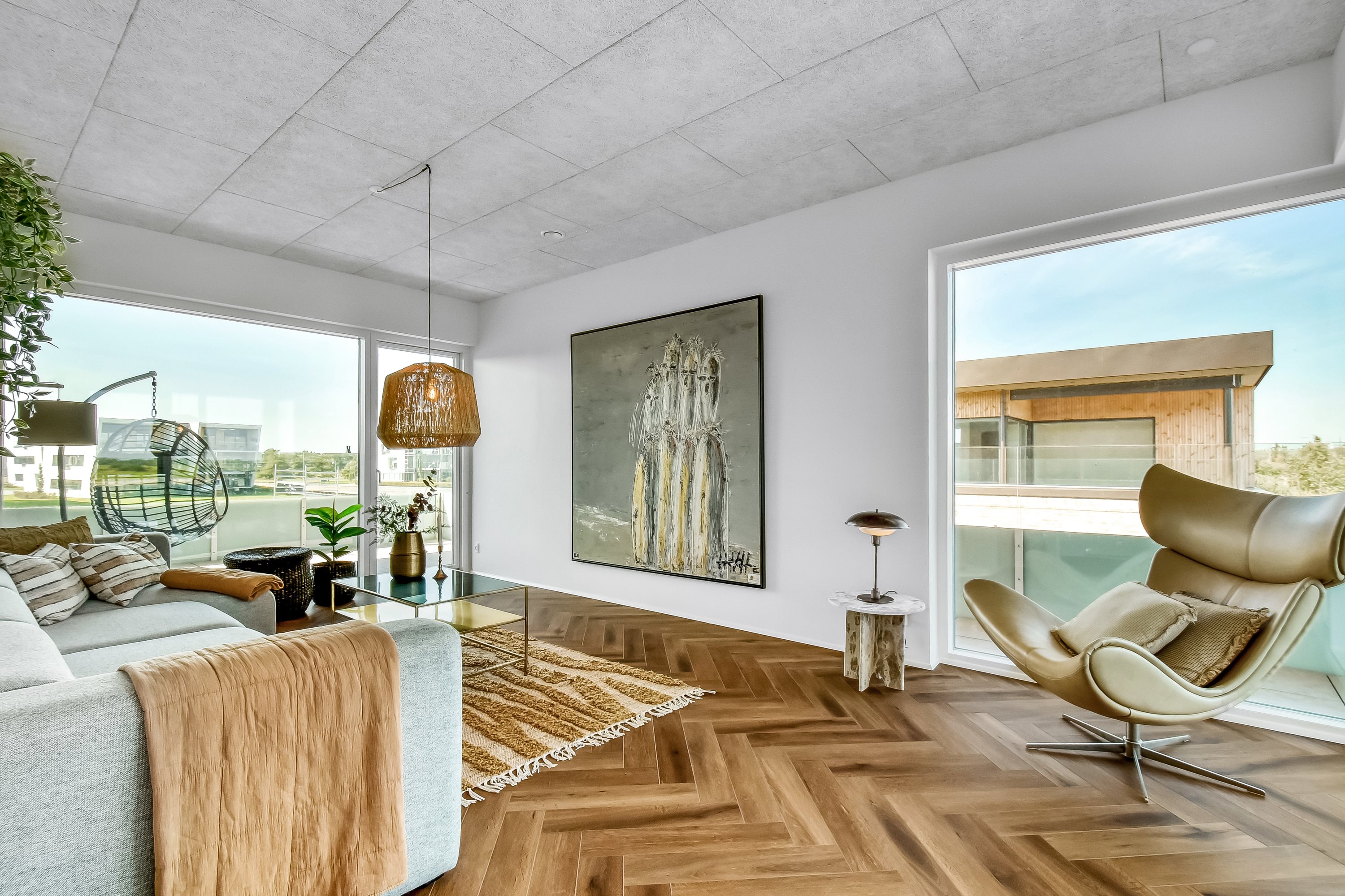 Fremhævet  billede i fuldskærmstilstand. Billede af Fuglsang Holm 23, Tjørring, 7400 Herning