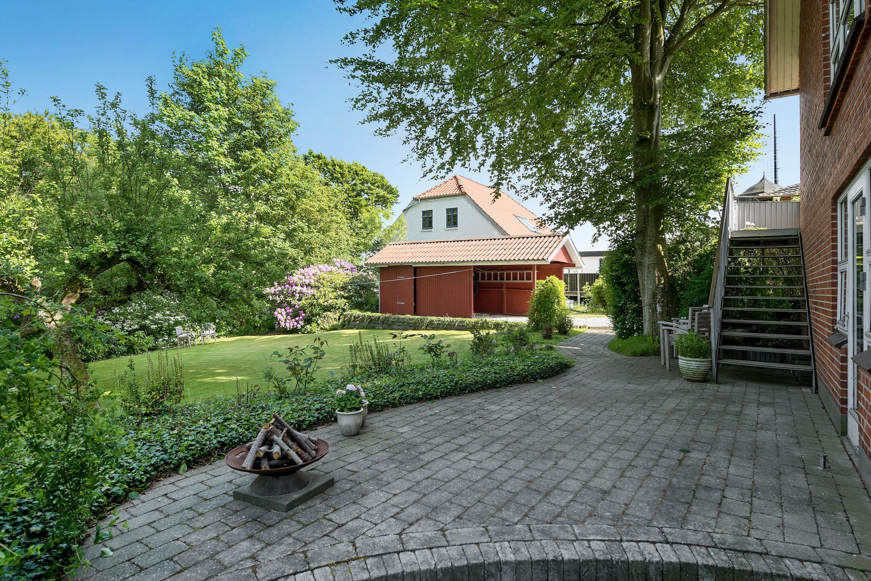 Fremhævet terrasse billede i fuldskærmstilstand. Billede af Møllevænget 21, 9870 Sindal