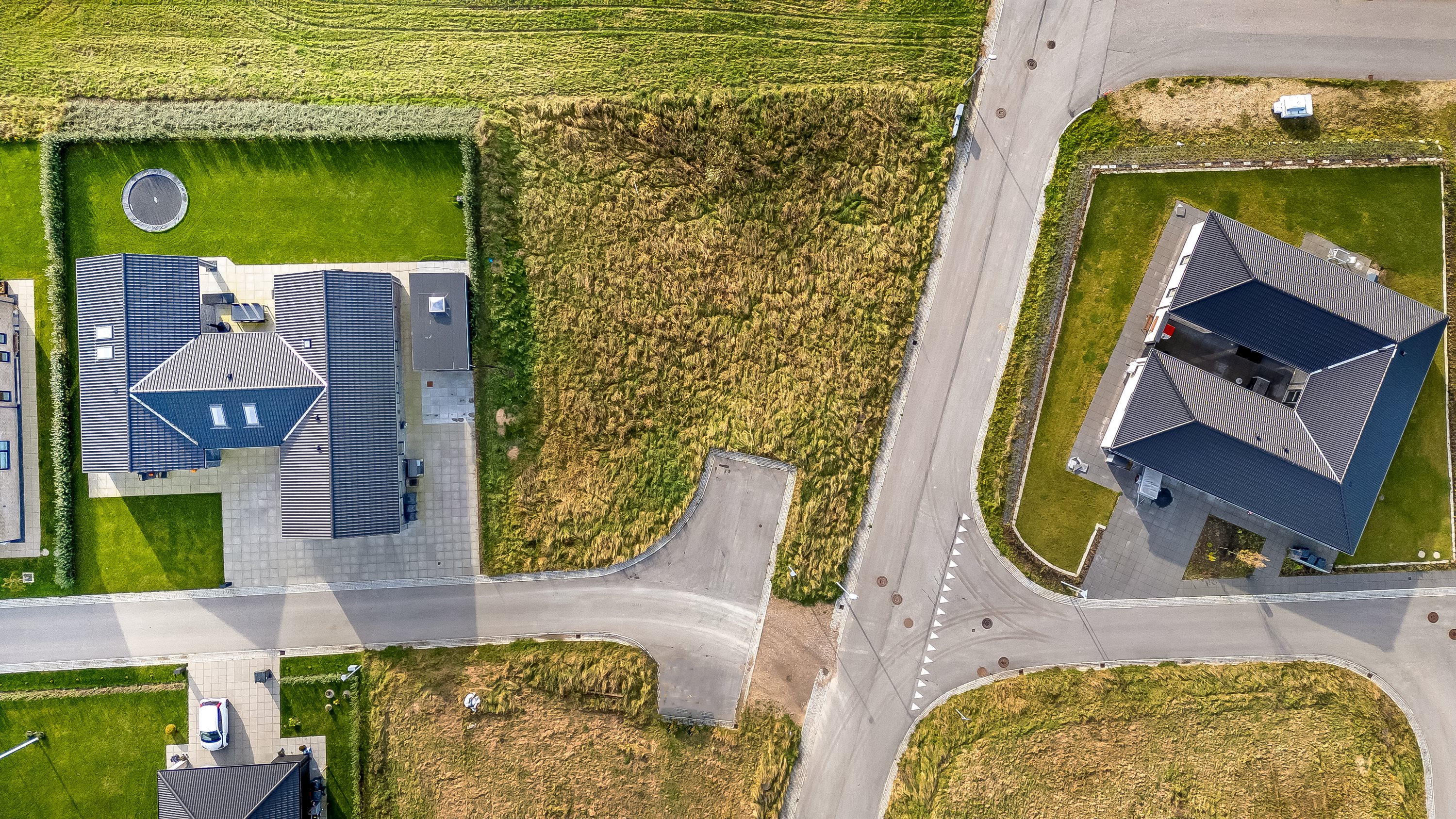 Fremhævet luftfoto billede i fuldskærmstilstand. Billede af Tvillingerne 19, Hornshøj, 7500 Holstebro