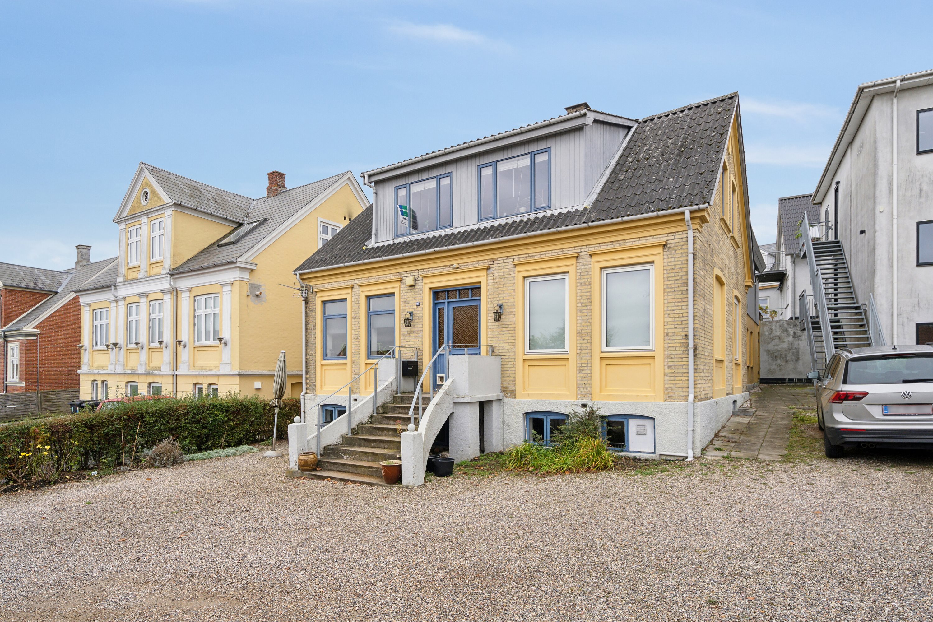 Fremhævet udendørs billede i fuldskærmstilstand. Billede af Kongebakken 11A, st.. th., 5700 Svendborg