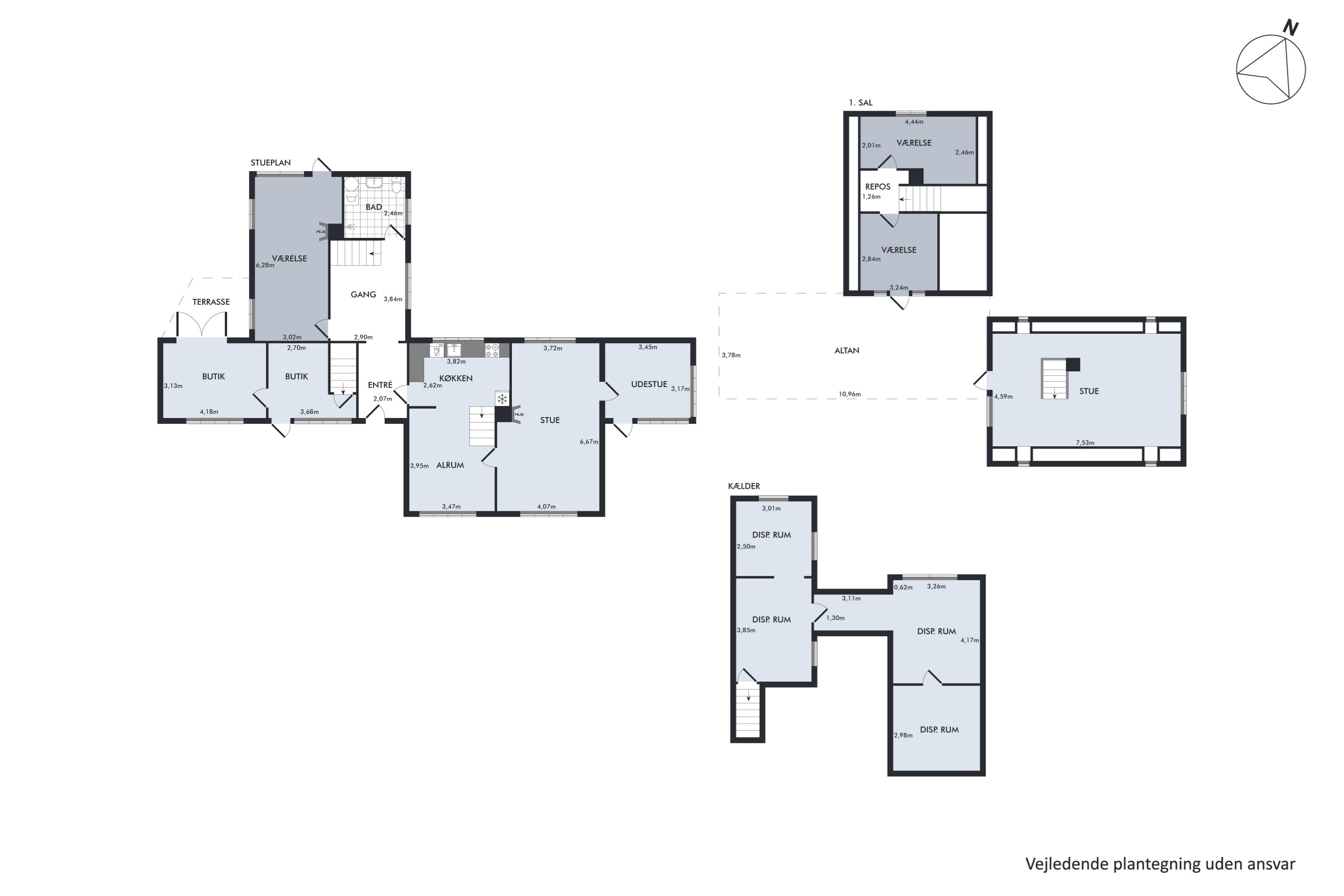 Plantegninger billede af Tvorupvej 38, Tvorup, 7700 Thisted