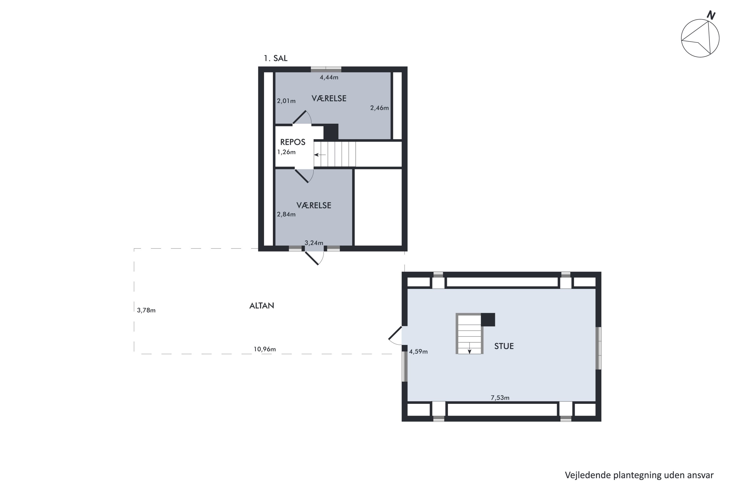 Plantegninger billede af Tvorupvej 38, Tvorup, 7700 Thisted