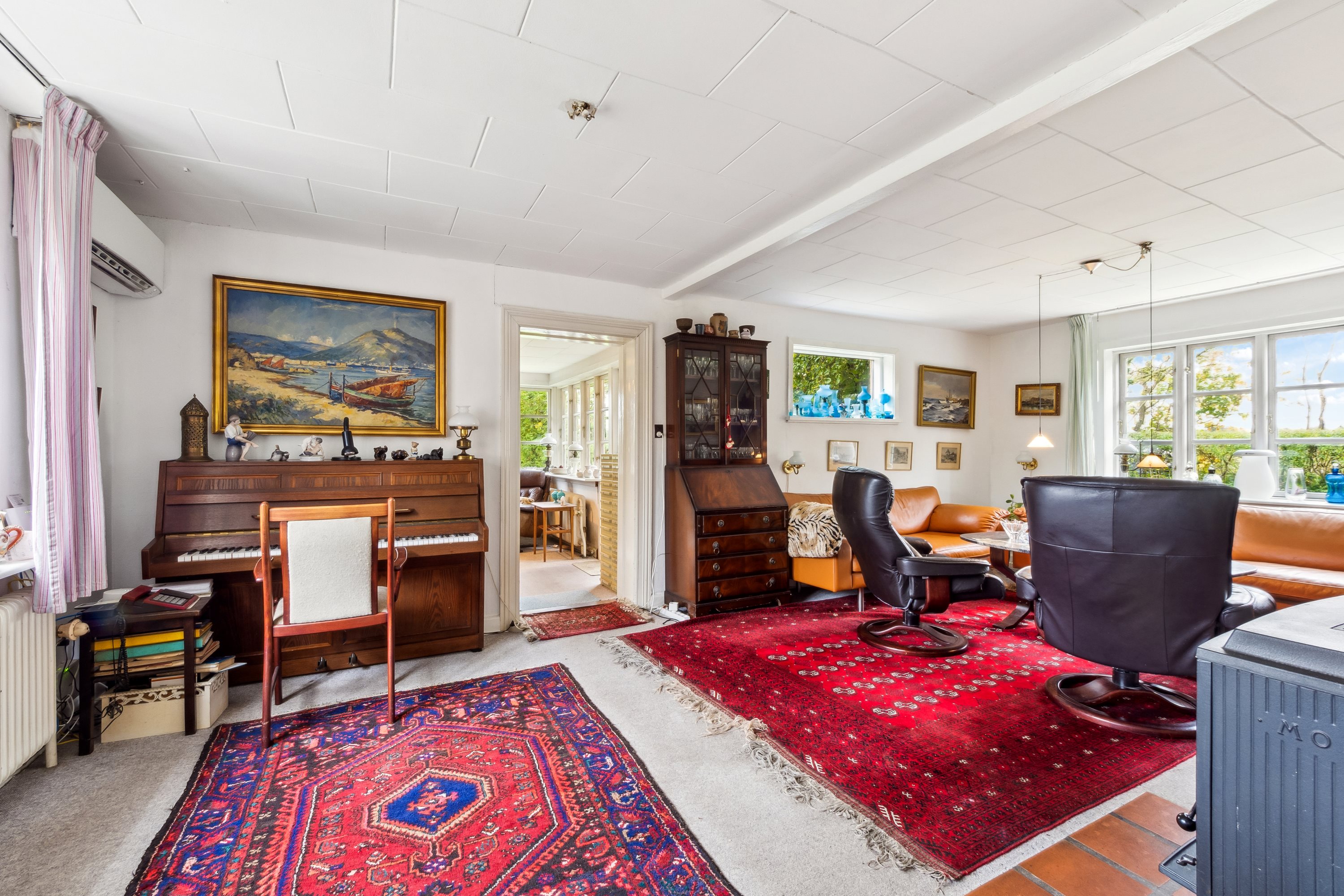 Fremhævet stue billede i fuldskærmstilstand. Billede af Tvorupvej 38, Tvorup, 7700 Thisted