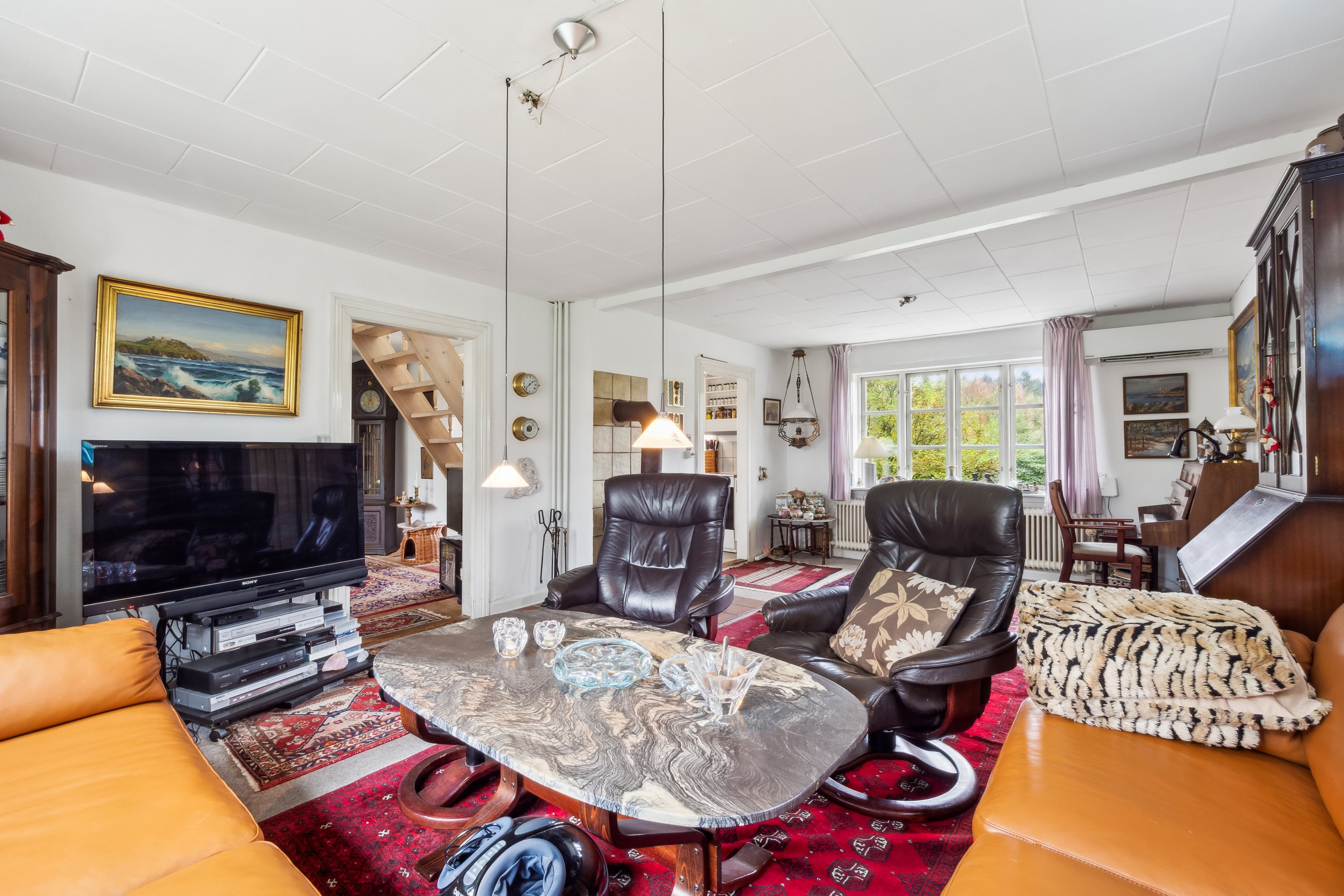 Fremhævet stue billede i fuldskærmstilstand. Billede af Tvorupvej 38, Tvorup, 7700 Thisted