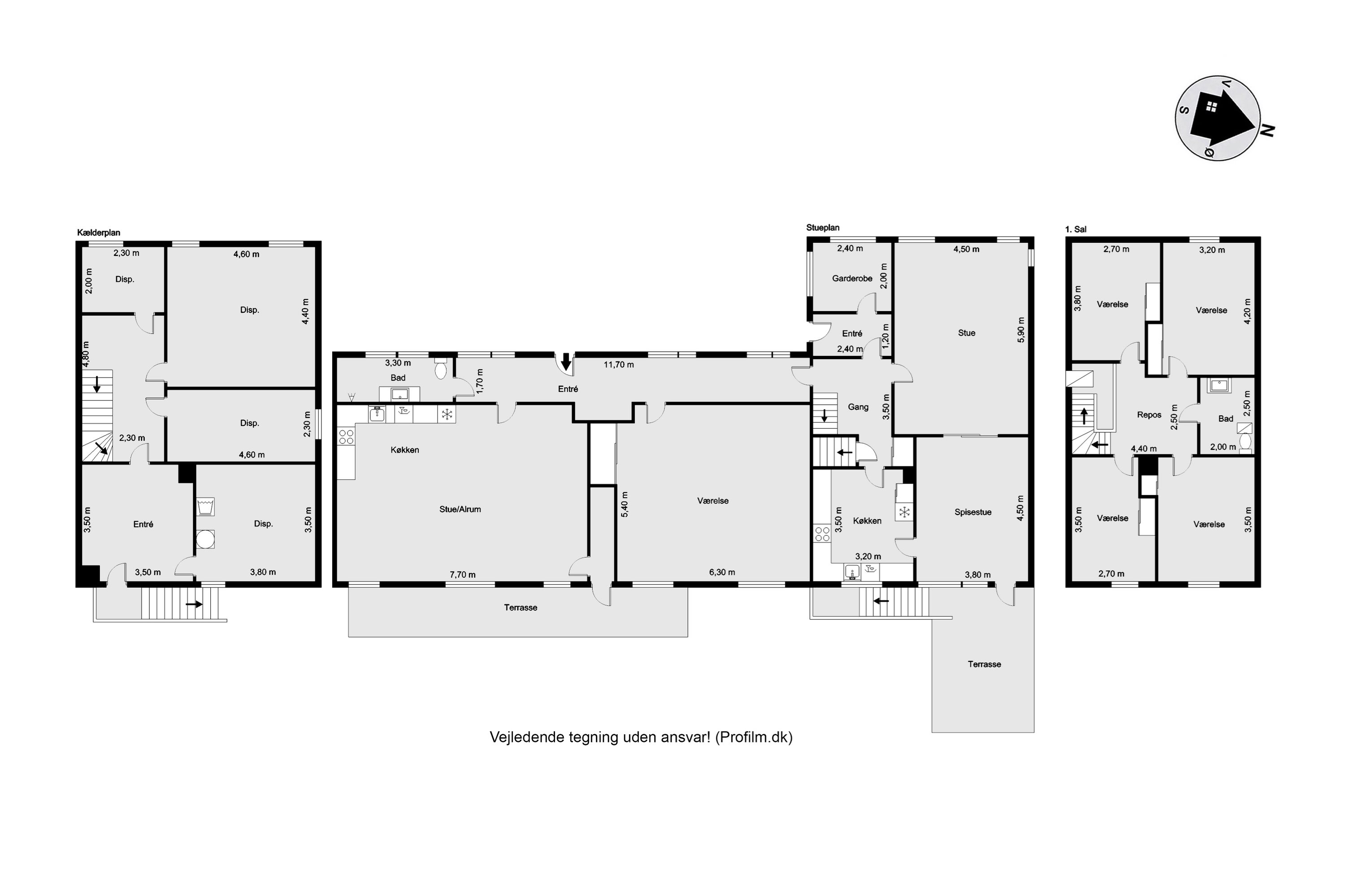 Plantegninger billede af Algade 43, Ramme, 7620 Lemvig