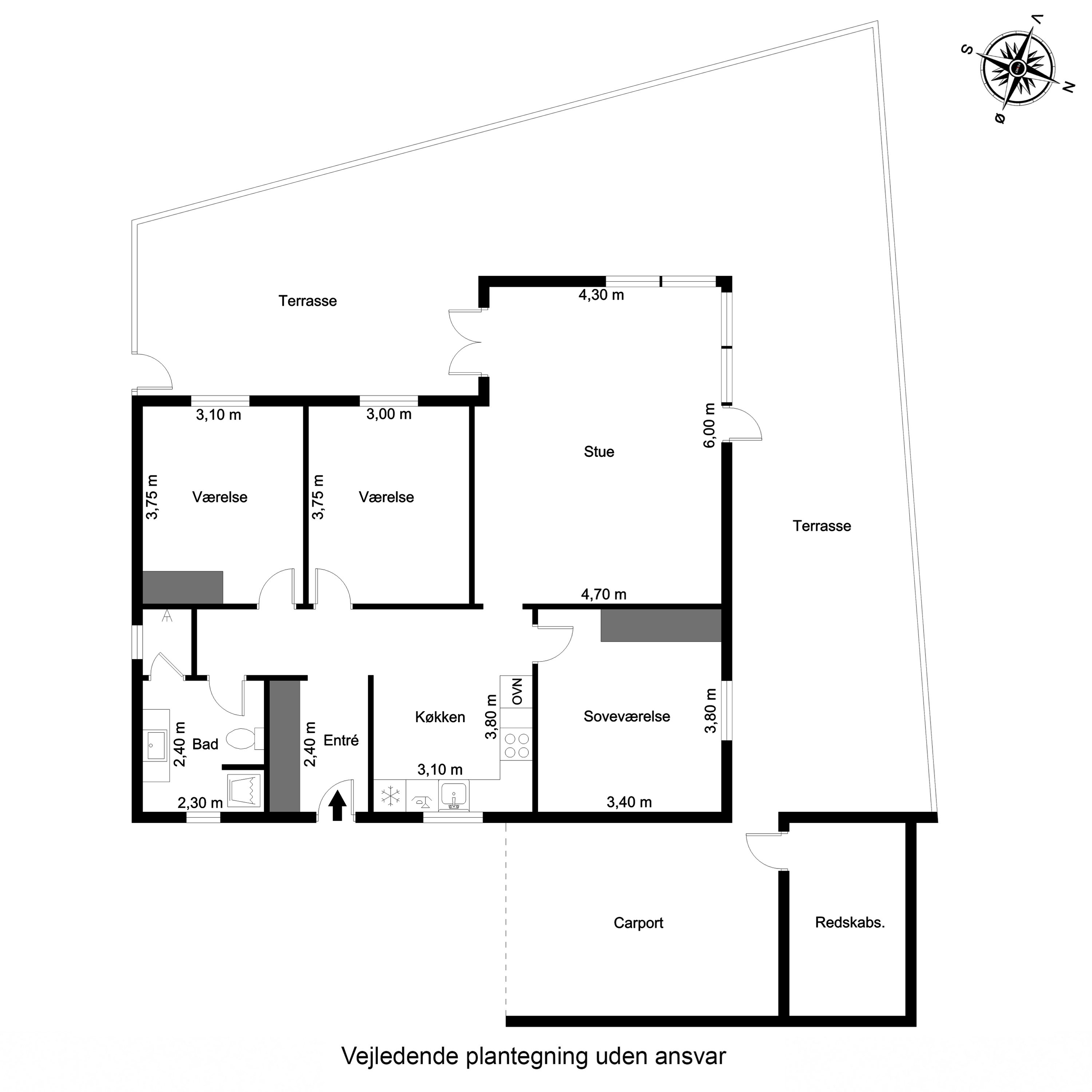 Plantegninger billede af Kirsebærhaven 31, Bremdal, 7600 Struer