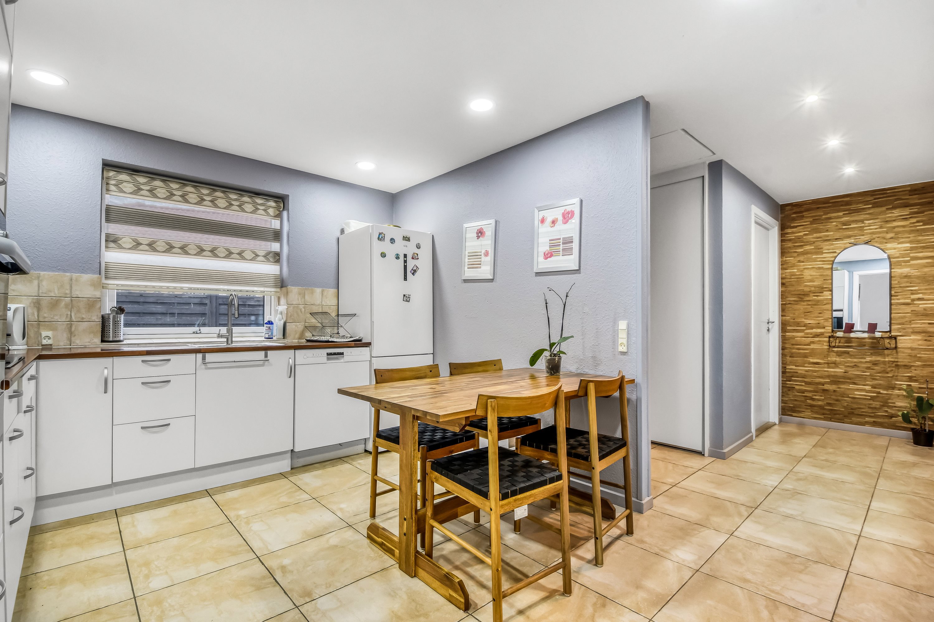 Fremhævet køkken billede i fuldskærmstilstand. Billede af Kirsebærhaven 31, Bremdal, 7600 Struer