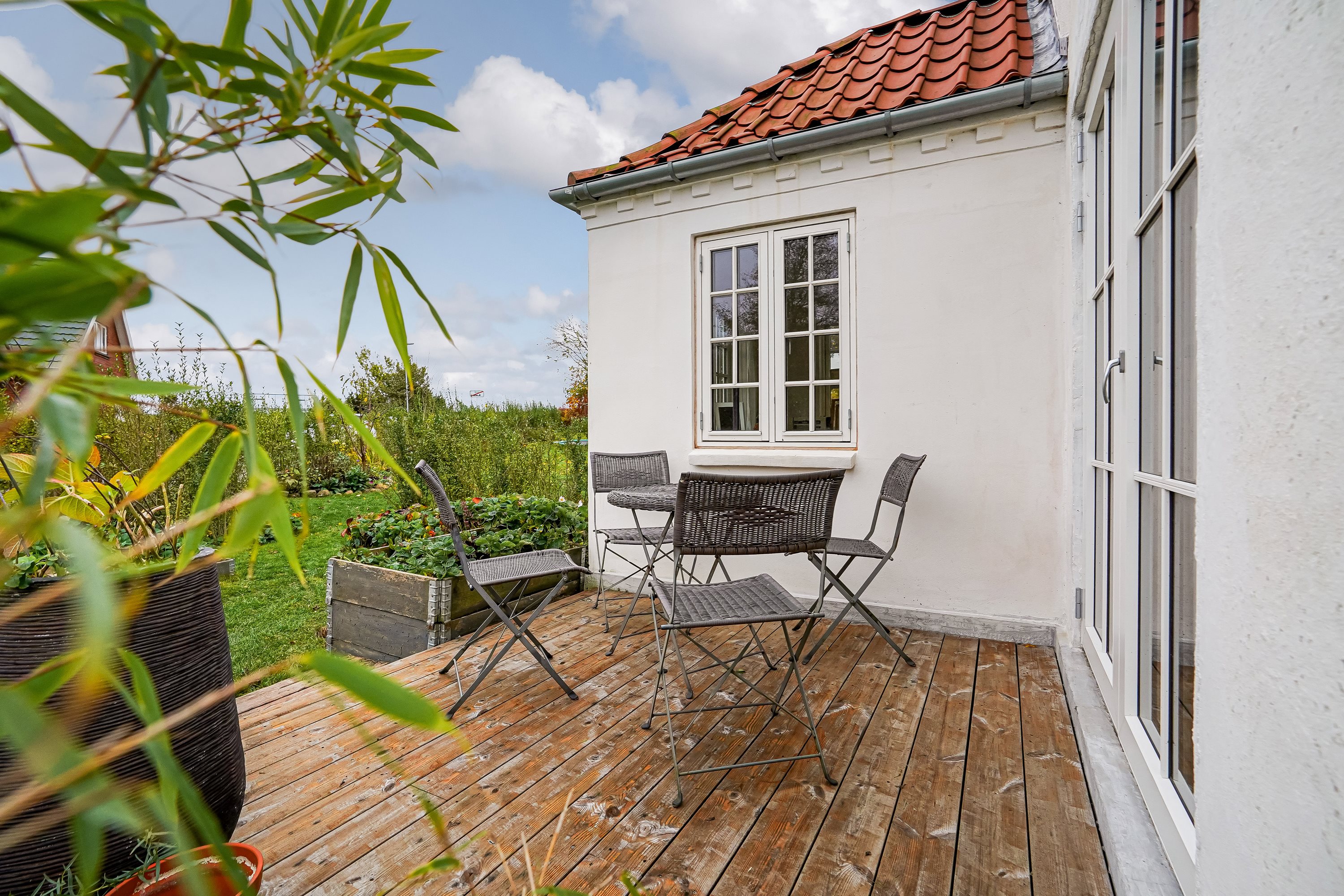 Fremhævet terrasse billede i fuldskærmstilstand. Billede af Ådalvej 33, Ådal, 7300 Jelling