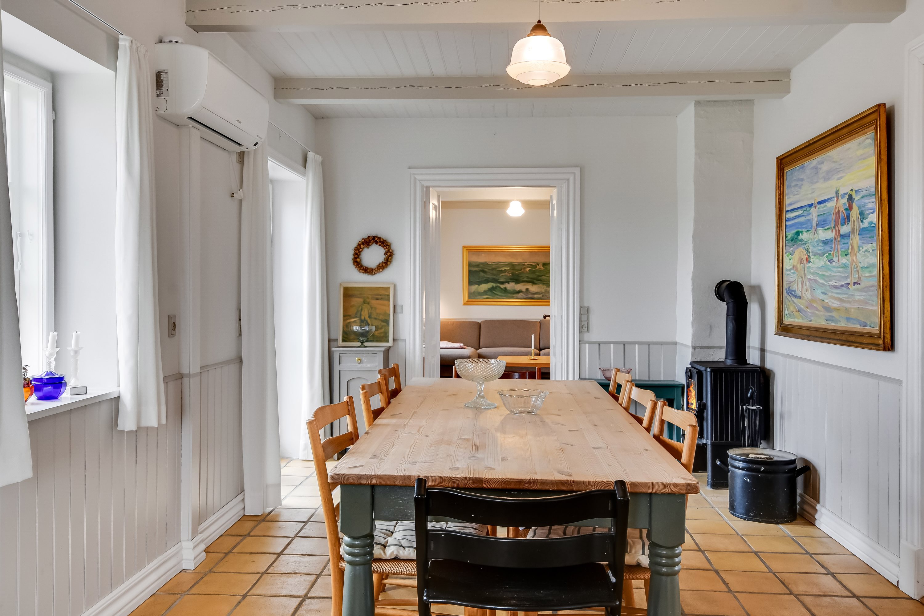 Fremhævet stue billede i fuldskærmstilstand. Billede af Torsmindevej 127, Bøvling, 6990 Ulfborg