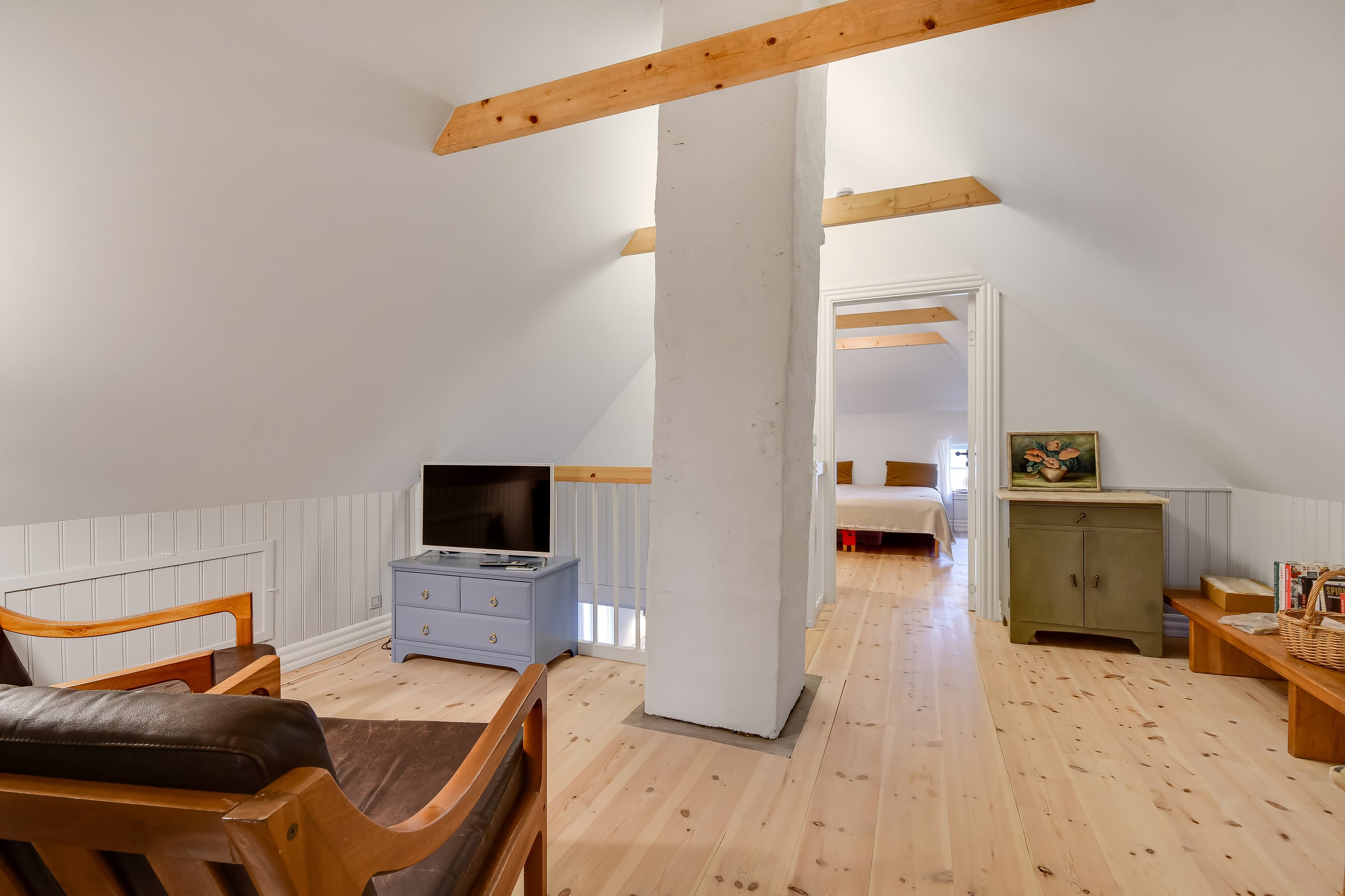 Fremhævet stue billede i fuldskærmstilstand. Billede af Torsmindevej 127, Bøvling, 6990 Ulfborg