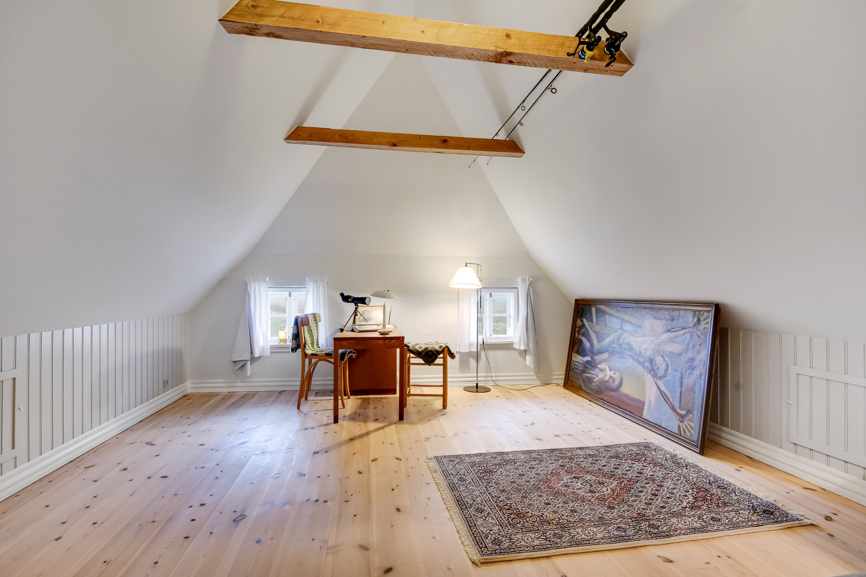 Fremhævet stue billede i fuldskærmstilstand. Billede af Torsmindevej 127, Bøvling, 6990 Ulfborg