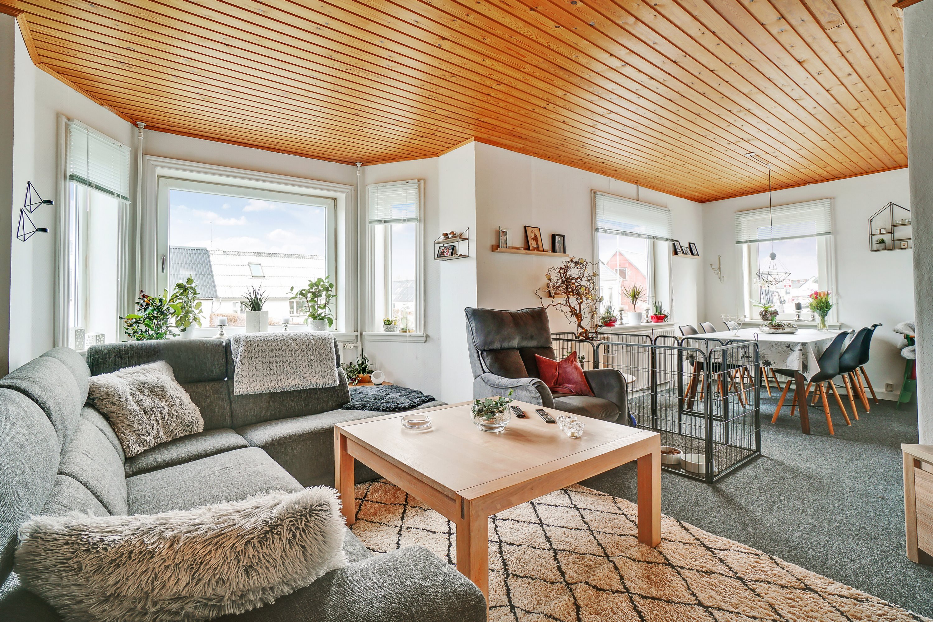 Fremhævet stue billede i fuldskærmstilstand. Billede af Vorupørvej 207, Hundborg, 7700 Thisted