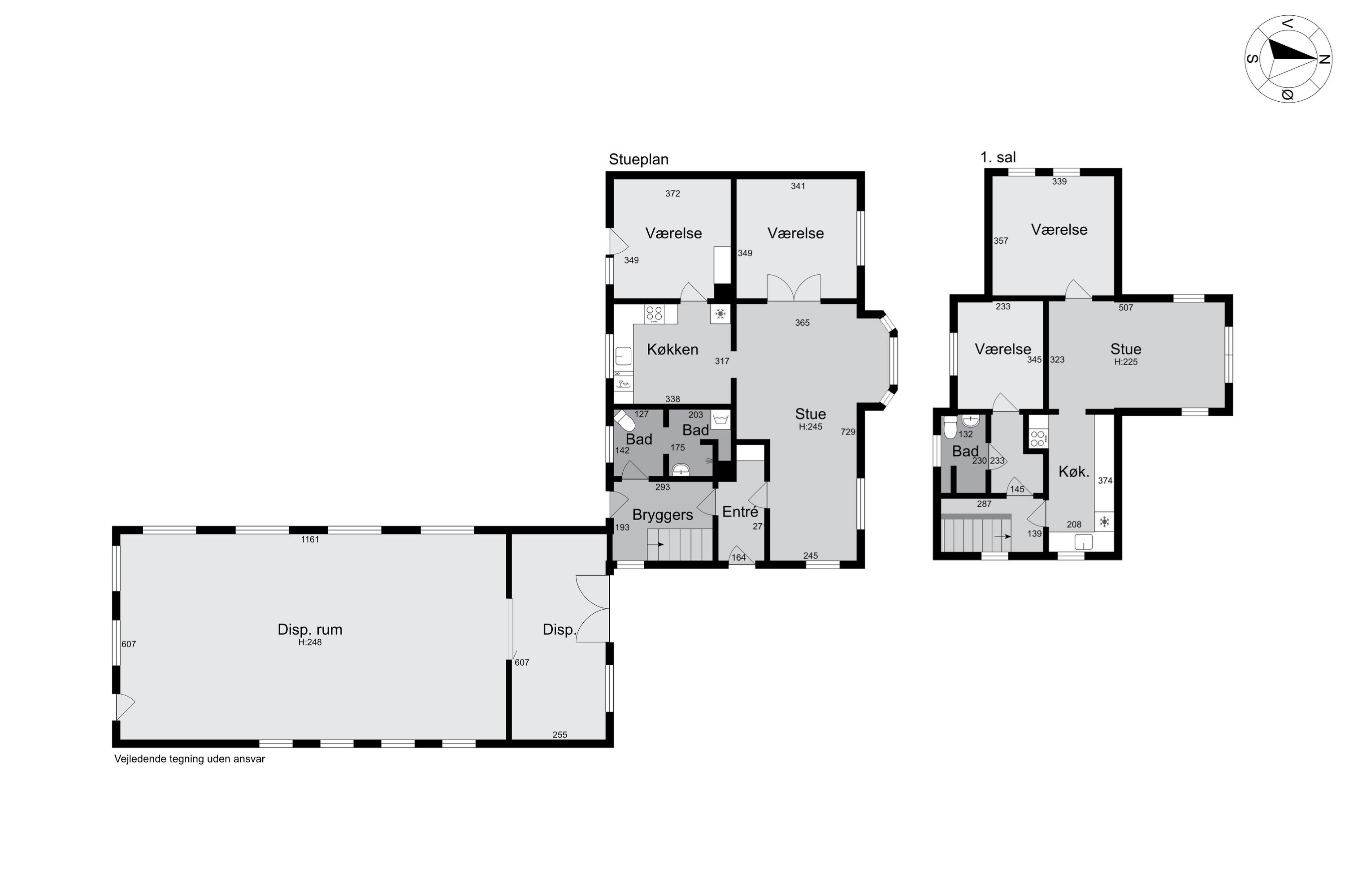 Plantegninger billede af Vorupørvej 207, Hundborg, 7700 Thisted