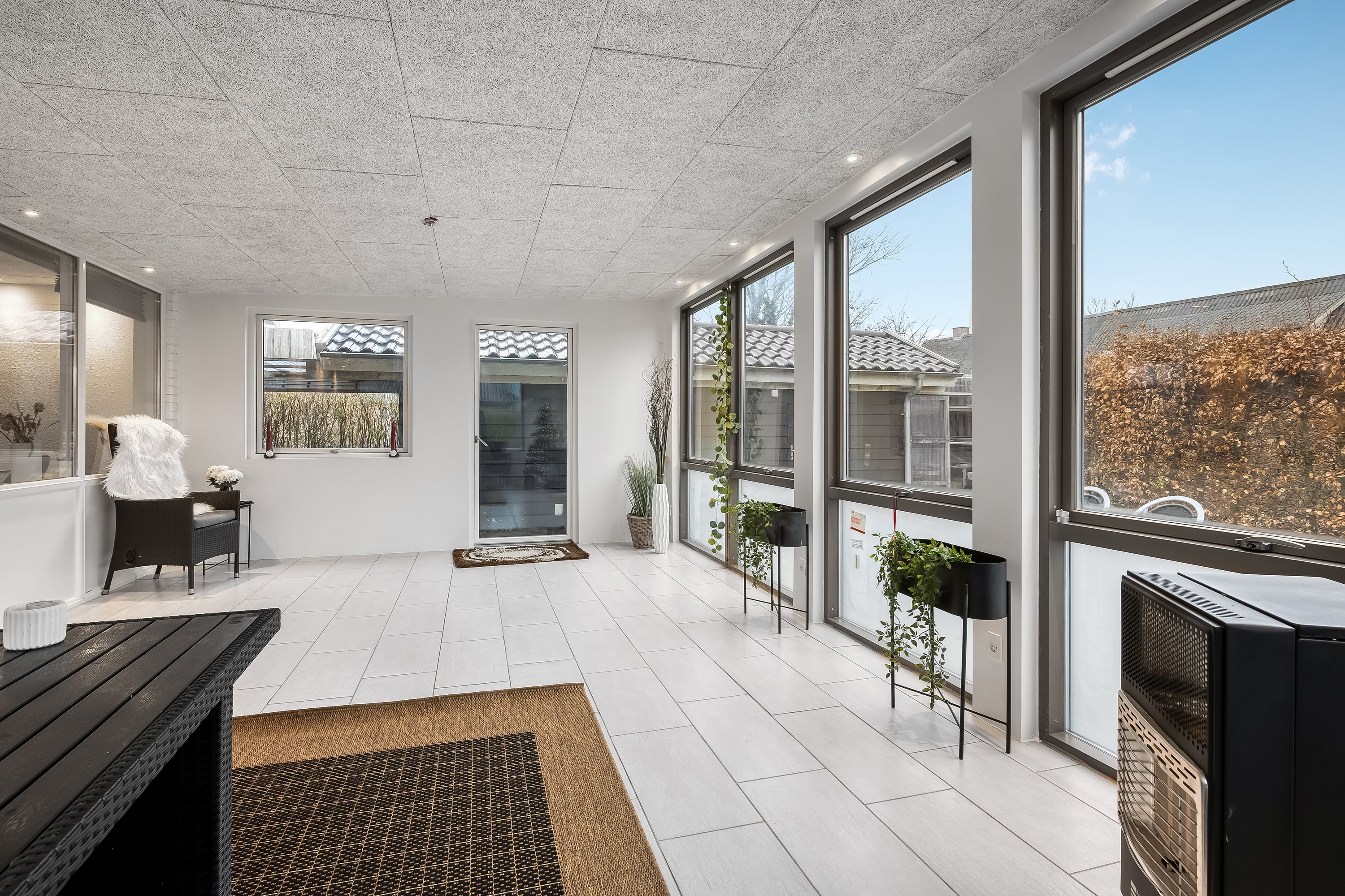 Fremhævet udestue billede i fuldskærmstilstand. Billede af Døesvej 8, 7500 Holstebro