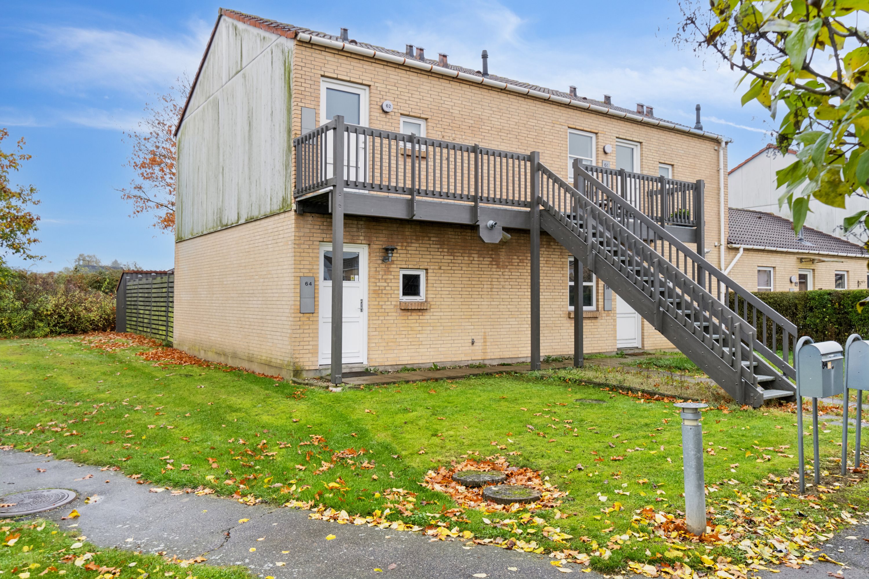 Fremhævet set fra haven billede i fuldskærmstilstand. Billede af Pilagervej 64, 4200 Slagelse