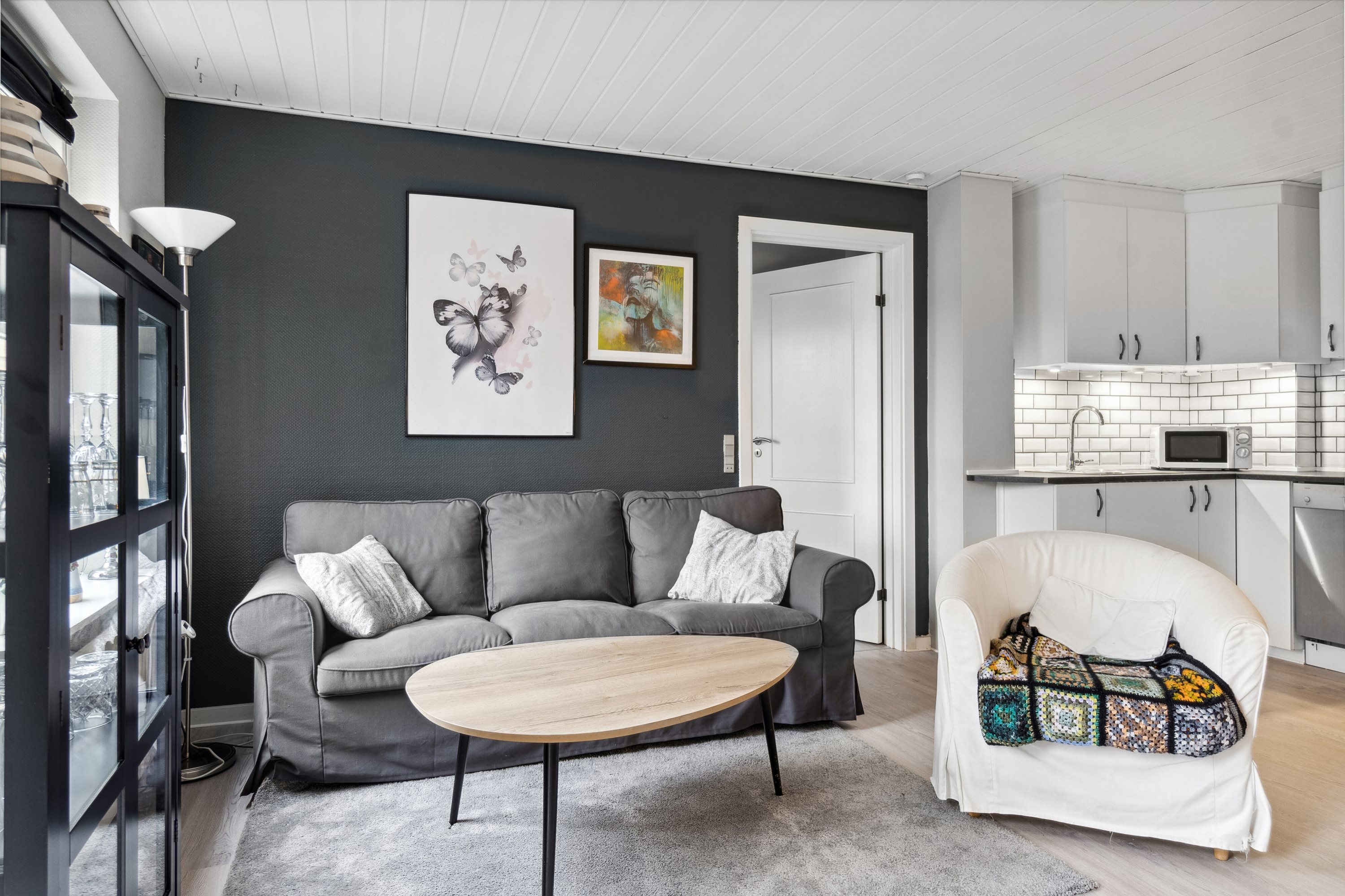 Fremhævet stue billede i fuldskærmstilstand. Billede af Pilagervej 64, 4200 Slagelse