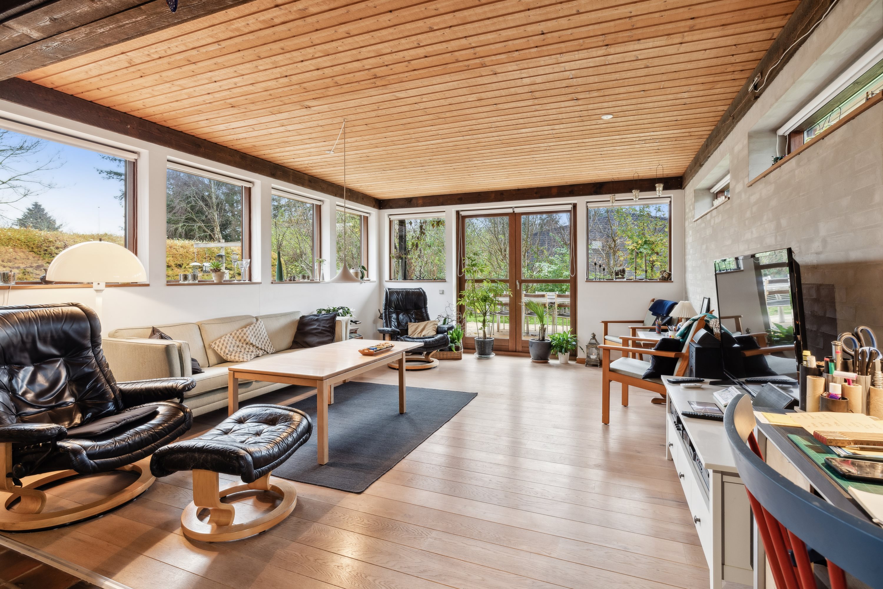 Fremhævet stue billede i fuldskærmstilstand. Billede af Klitrosevej 7, Hostrup, 7860 Spøttrup