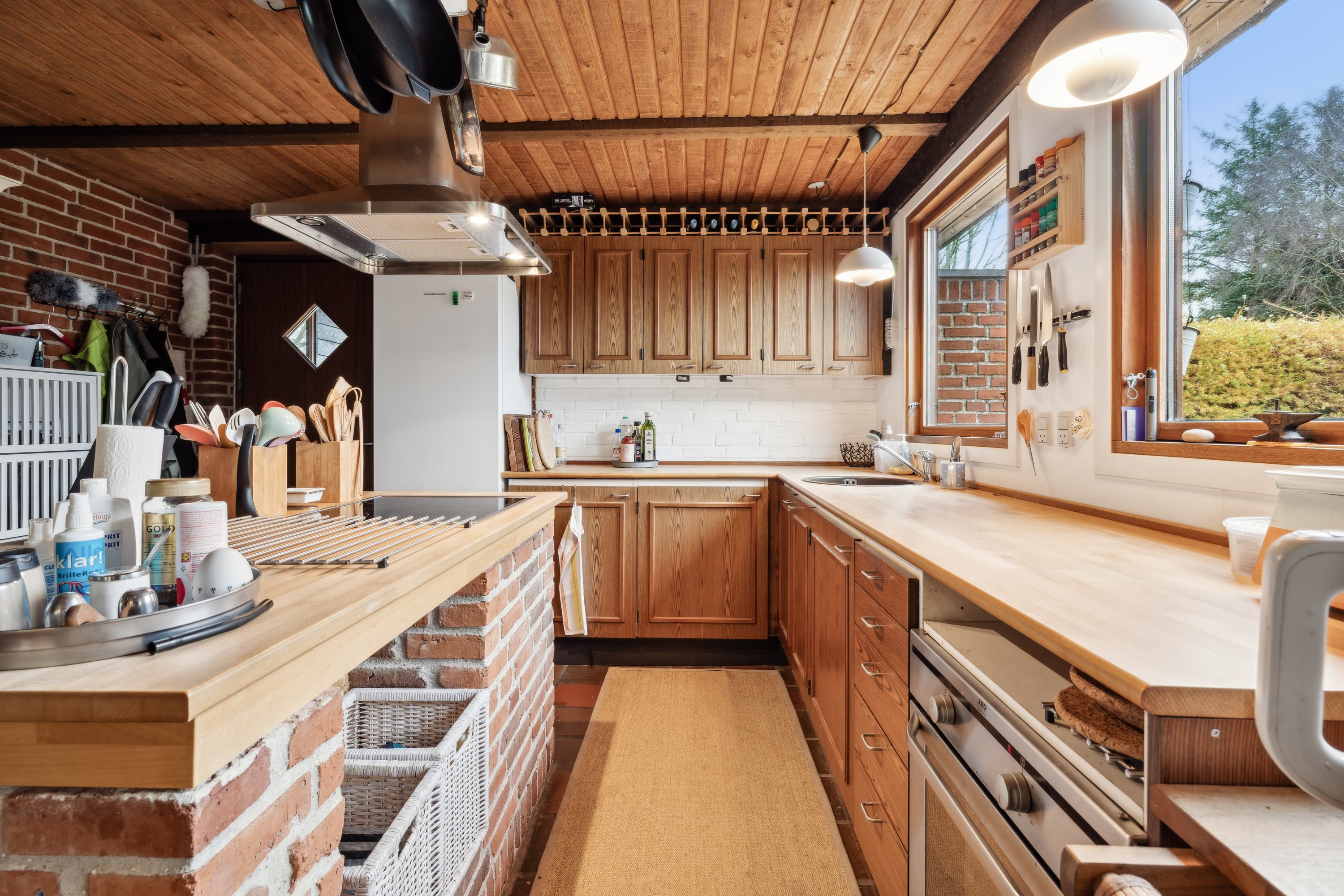 Fremhævet køkken billede i fuldskærmstilstand. Billede af Klitrosevej 7, Hostrup, 7860 Spøttrup