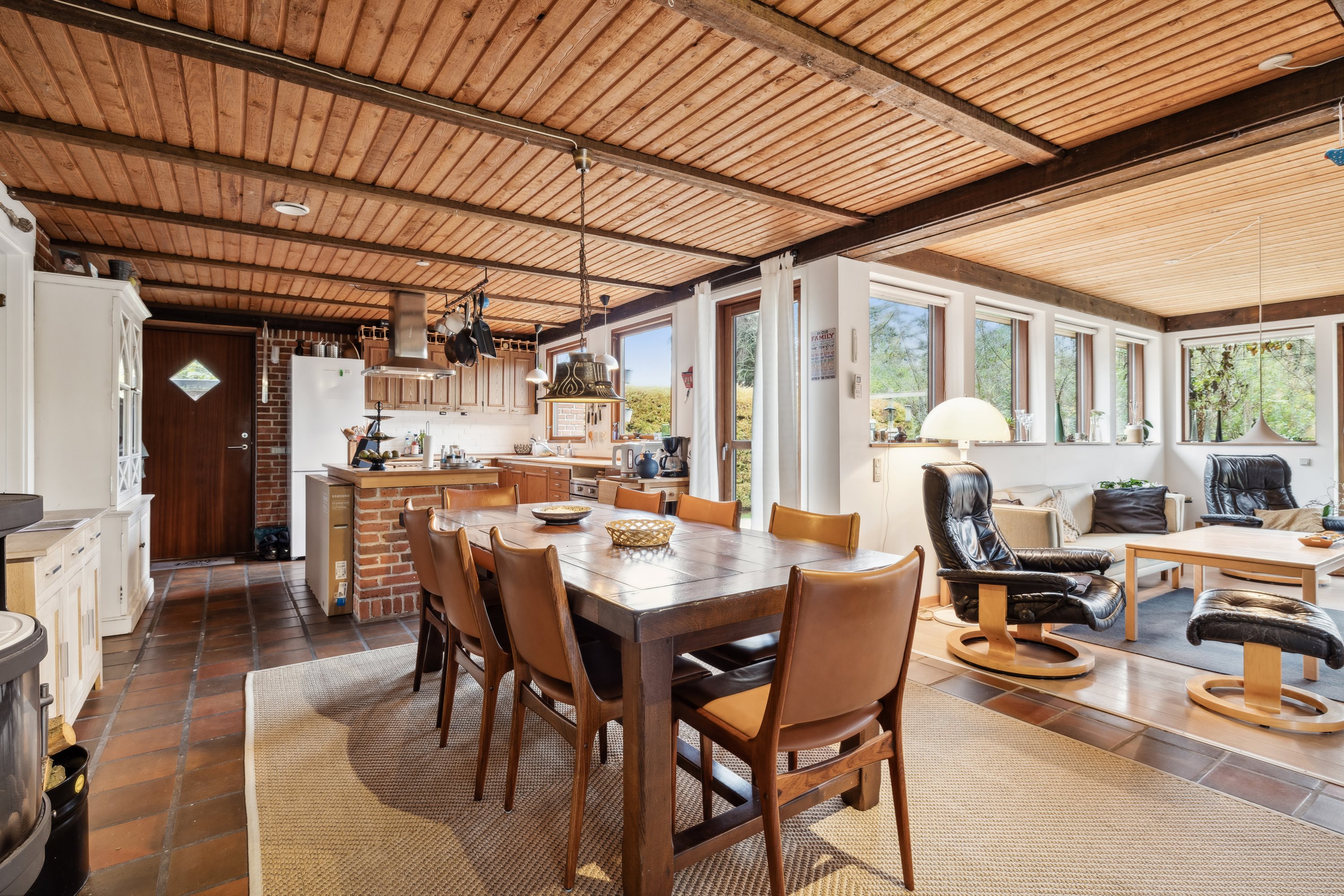 Fremhævet stue billede i fuldskærmstilstand. Billede af Klitrosevej 7, Hostrup, 7860 Spøttrup