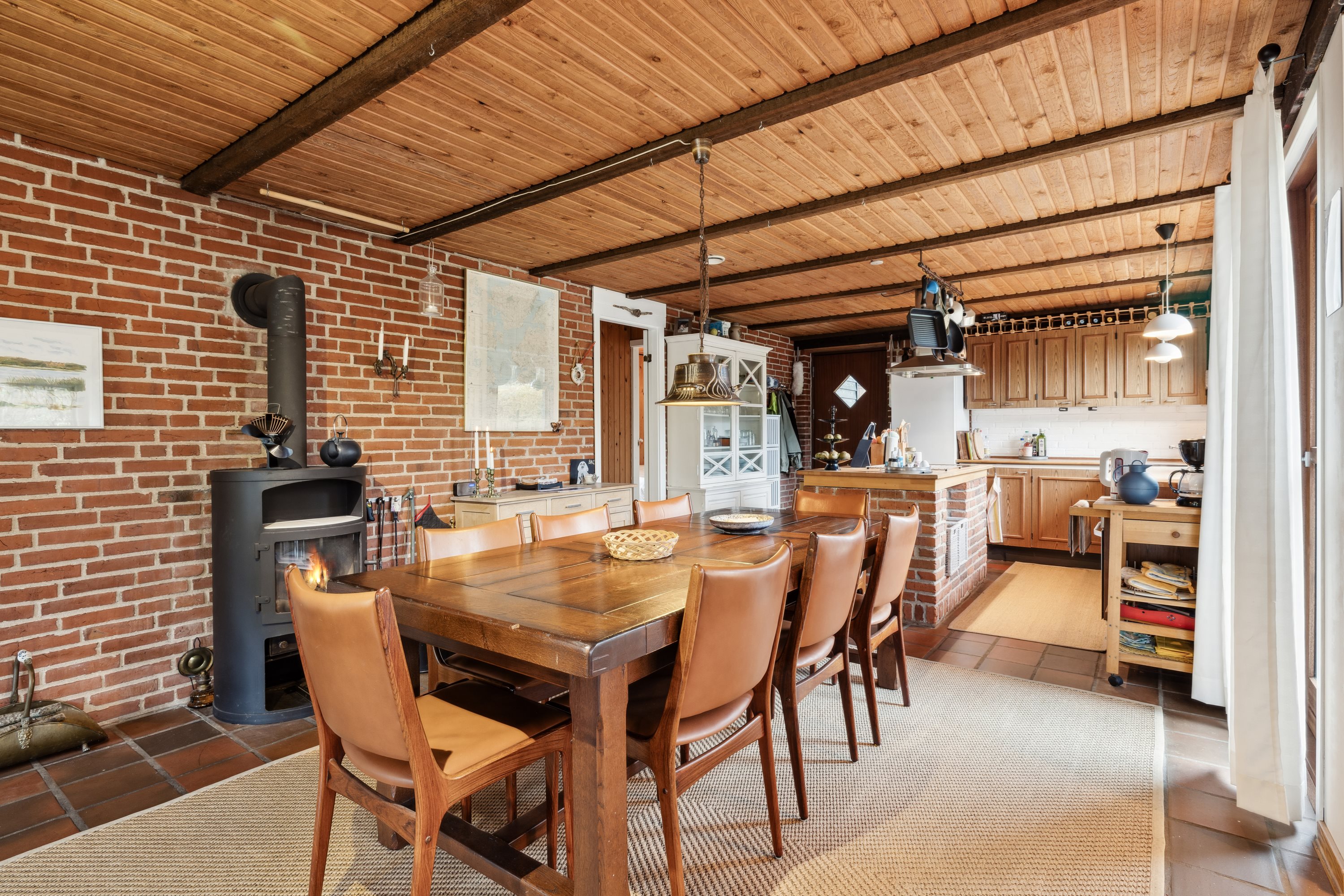 Fremhævet stue billede i fuldskærmstilstand. Billede af Klitrosevej 7, Hostrup, 7860 Spøttrup